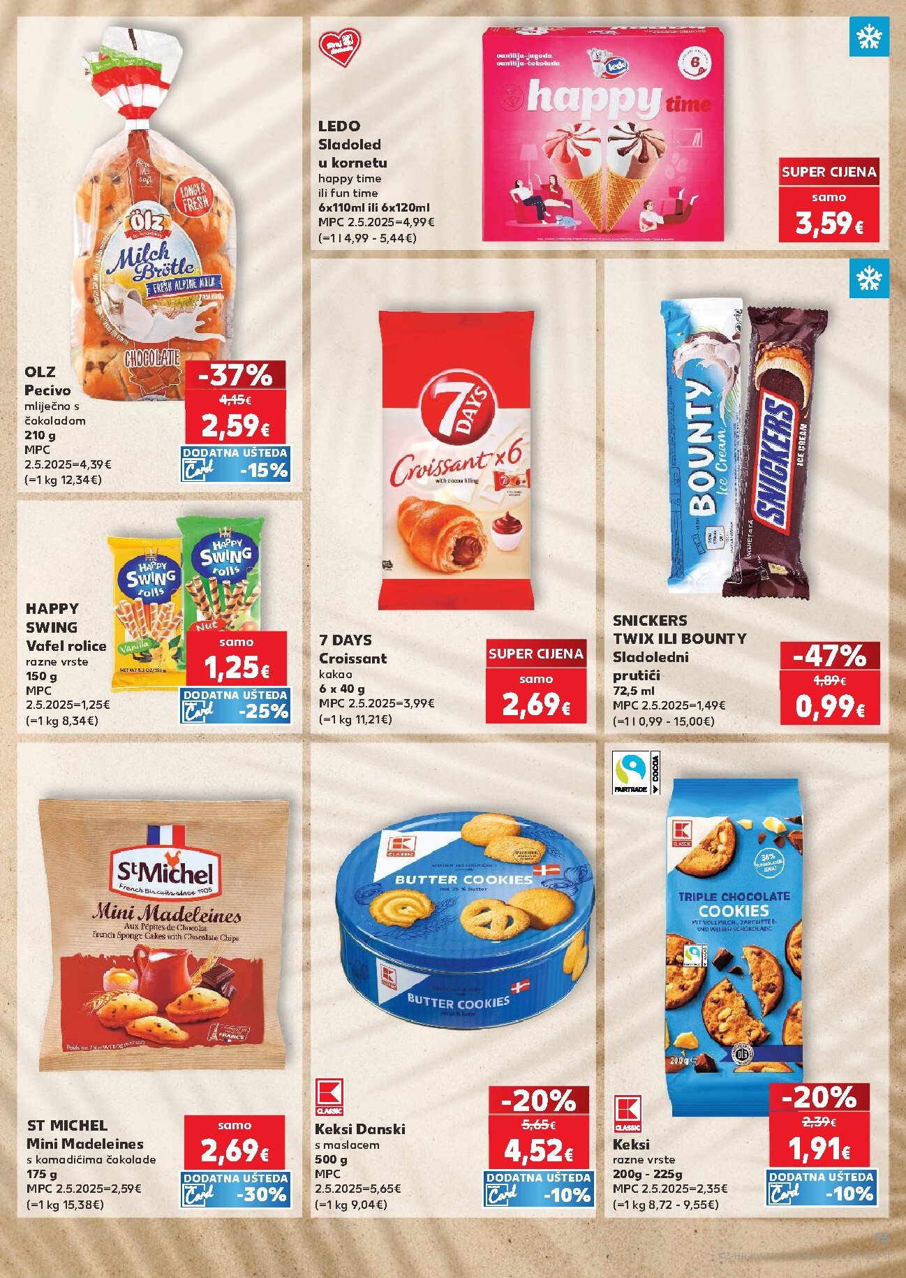kaufland - Novi Kaufland - Iste cijene na kopnu i moru katalog od srijede, 29.07.2026 do utorka, 04.08.2026 - page: 13