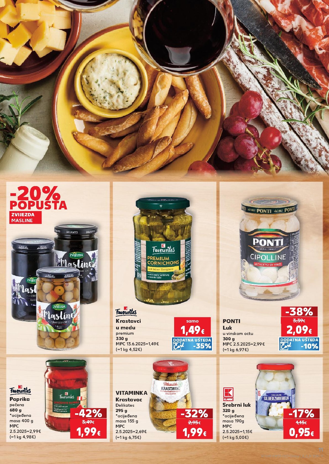 kaufland - Novi Kaufland - Iste cijene na kopnu i moru katalog od srijede, 29.07.2026 do utorka, 04.08.2026 - page: 11