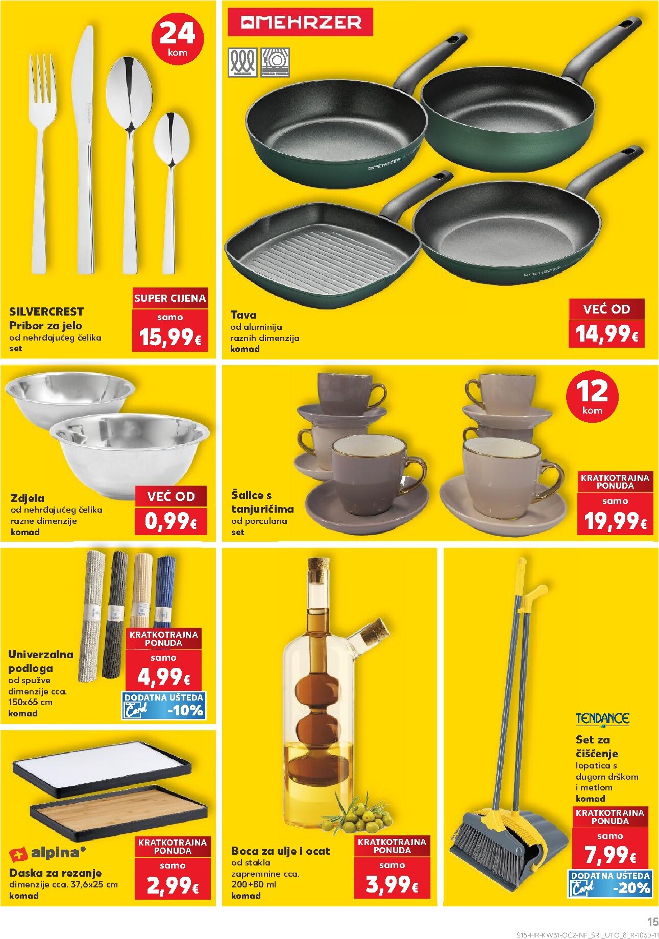 kaufland - Novi Kaufland - Neprehrambenih proizvoda katalog od srijede, 29.07.2026 do utorka, 04.08.2026 - page: 15