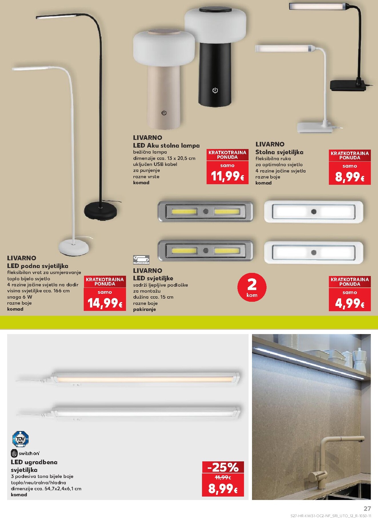 kaufland - Novi Kaufland - Neprehrambenih proizvoda katalog od srijede, 29.07.2026 do utorka, 04.08.2026 - page: 27