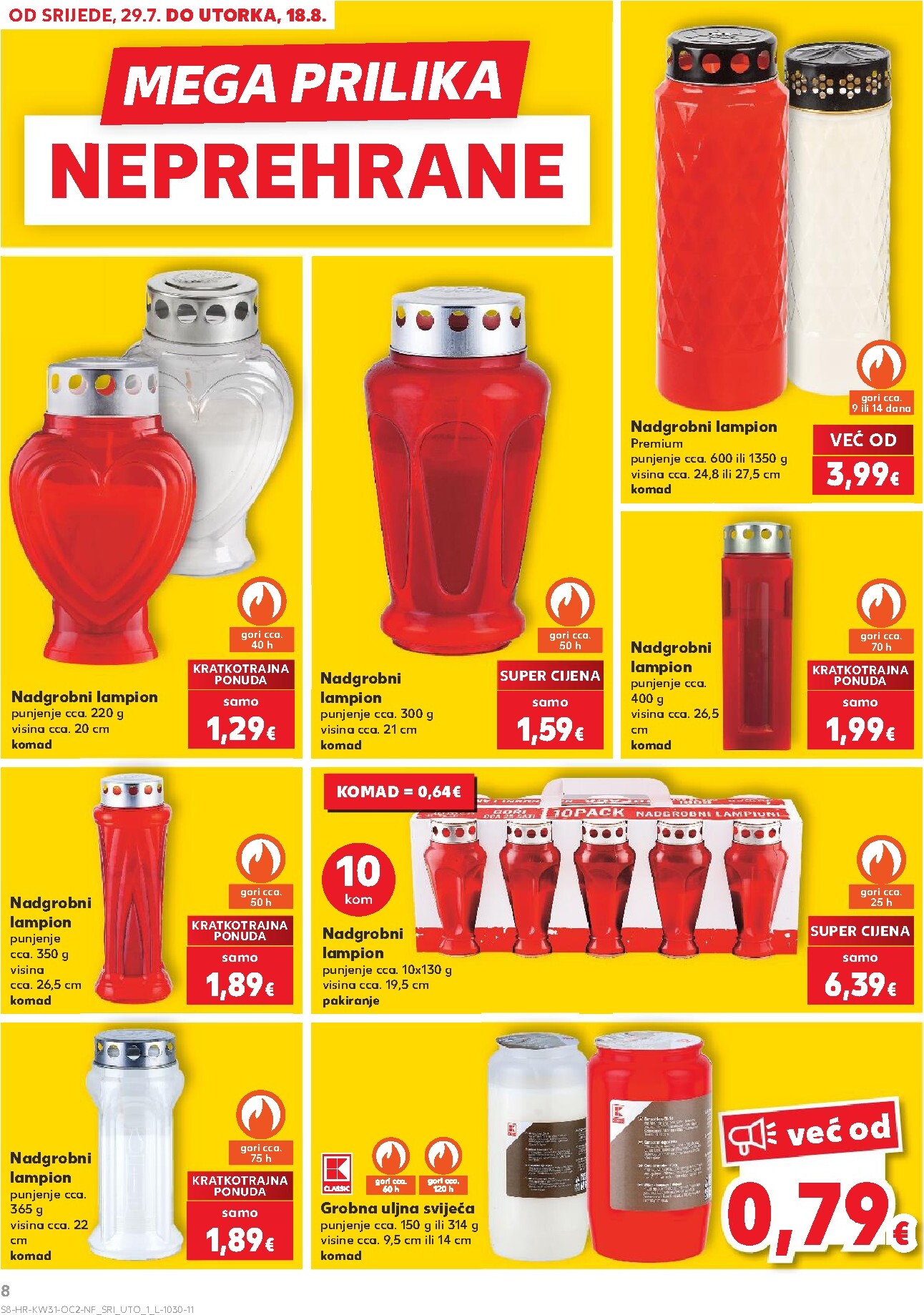 kaufland - Novi Kaufland - Neprehrambenih proizvoda katalog od srijede, 29.07.2026 do utorka, 04.08.2026 - page: 8