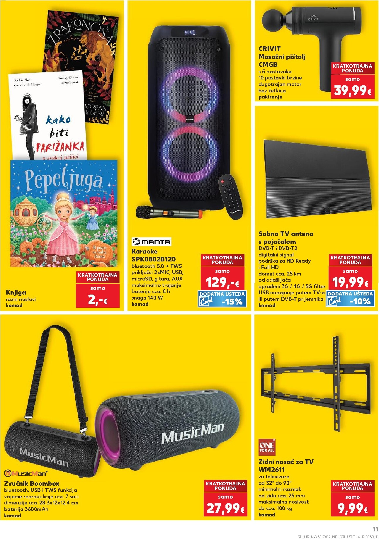 kaufland - Novi Kaufland - Neprehrambenih proizvoda katalog od srijede, 29.07.2026 do utorka, 04.08.2026 - page: 11