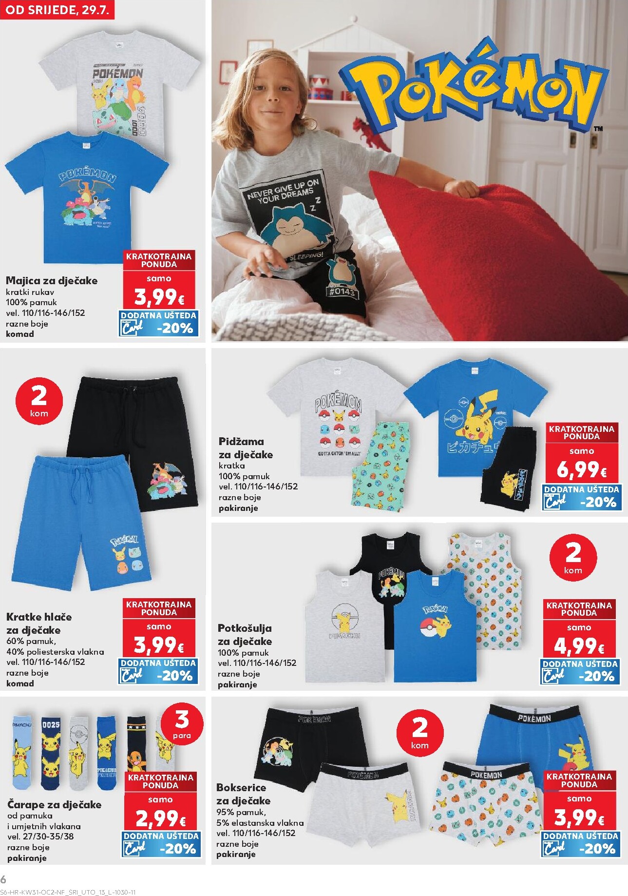 kaufland - Novi Kaufland - Neprehrambenih proizvoda katalog od srijede, 29.07.2026 do utorka, 04.08.2026 - page: 6