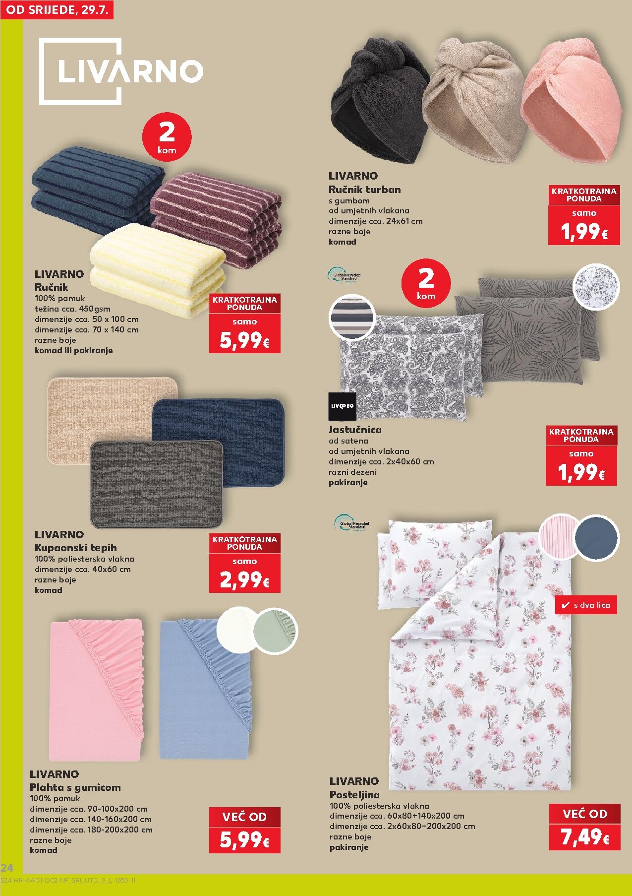 kaufland - Novi Kaufland - Neprehrambenih proizvoda katalog od srijede, 29.07.2026 do utorka, 04.08.2026 - page: 24
