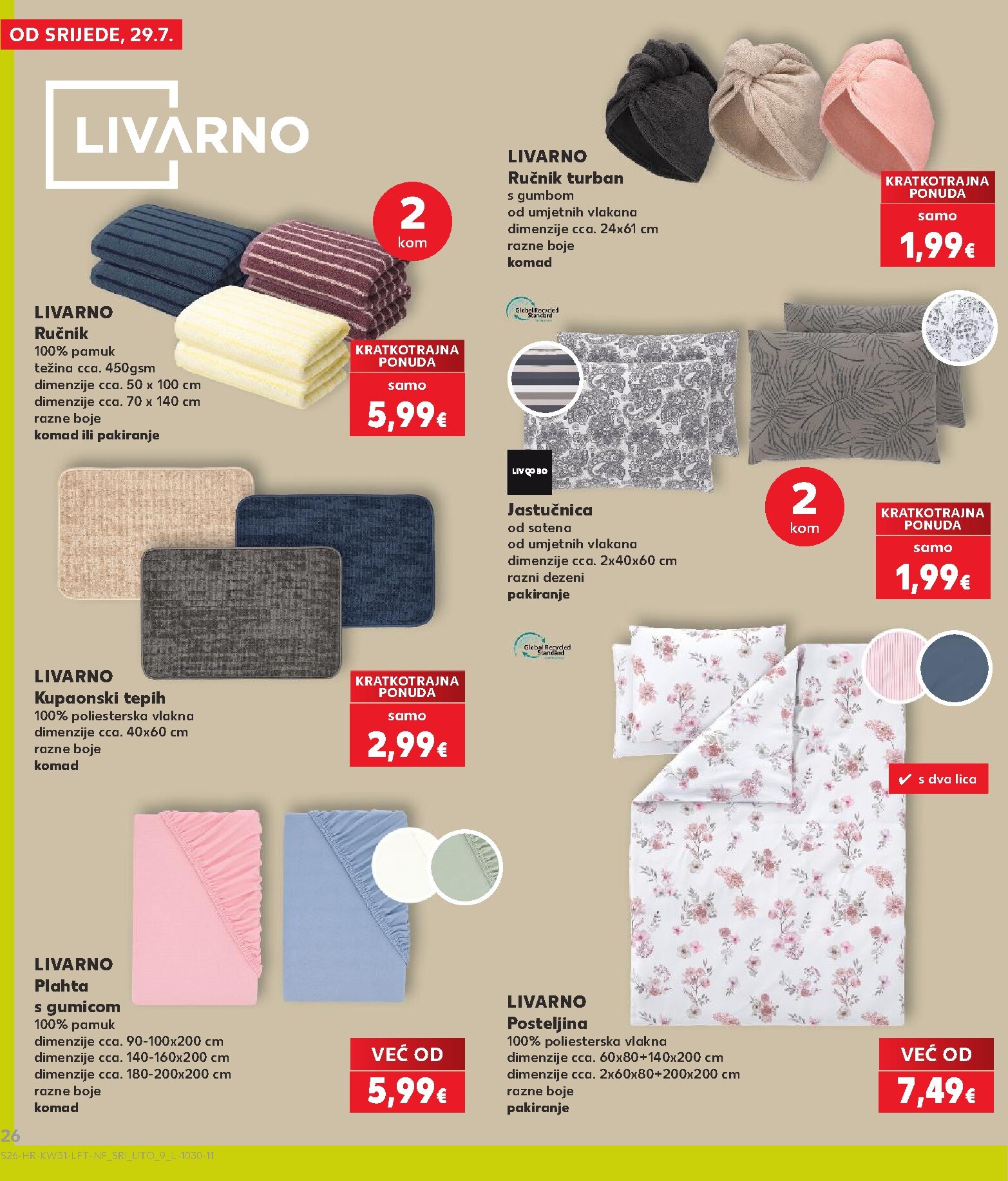 kaufland - Novi Kaufland katalog od srijede, 29.07.2026 do utorka, 04.08.2026 - page: 26