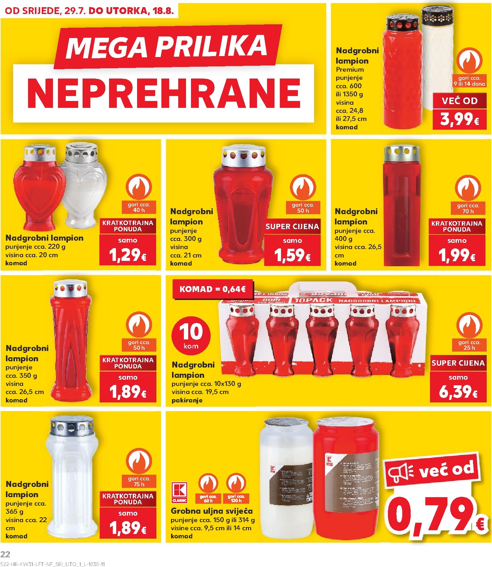 kaufland - Novi Kaufland katalog od srijede, 29.07.2026 do utorka, 04.08.2026 - page: 22