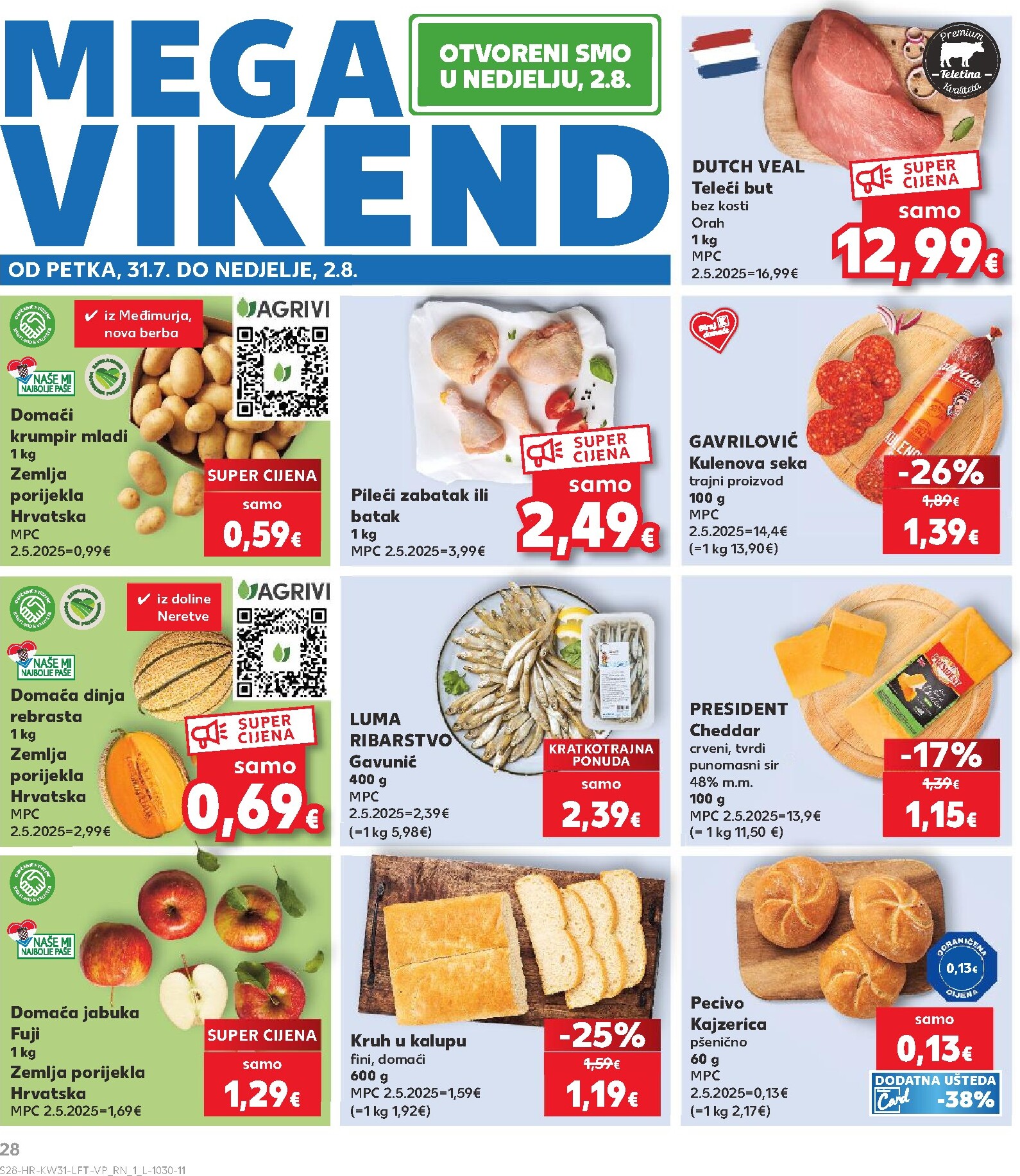 kaufland - Novi Kaufland katalog od srijede, 29.07.2026 do utorka, 04.08.2026 - page: 28