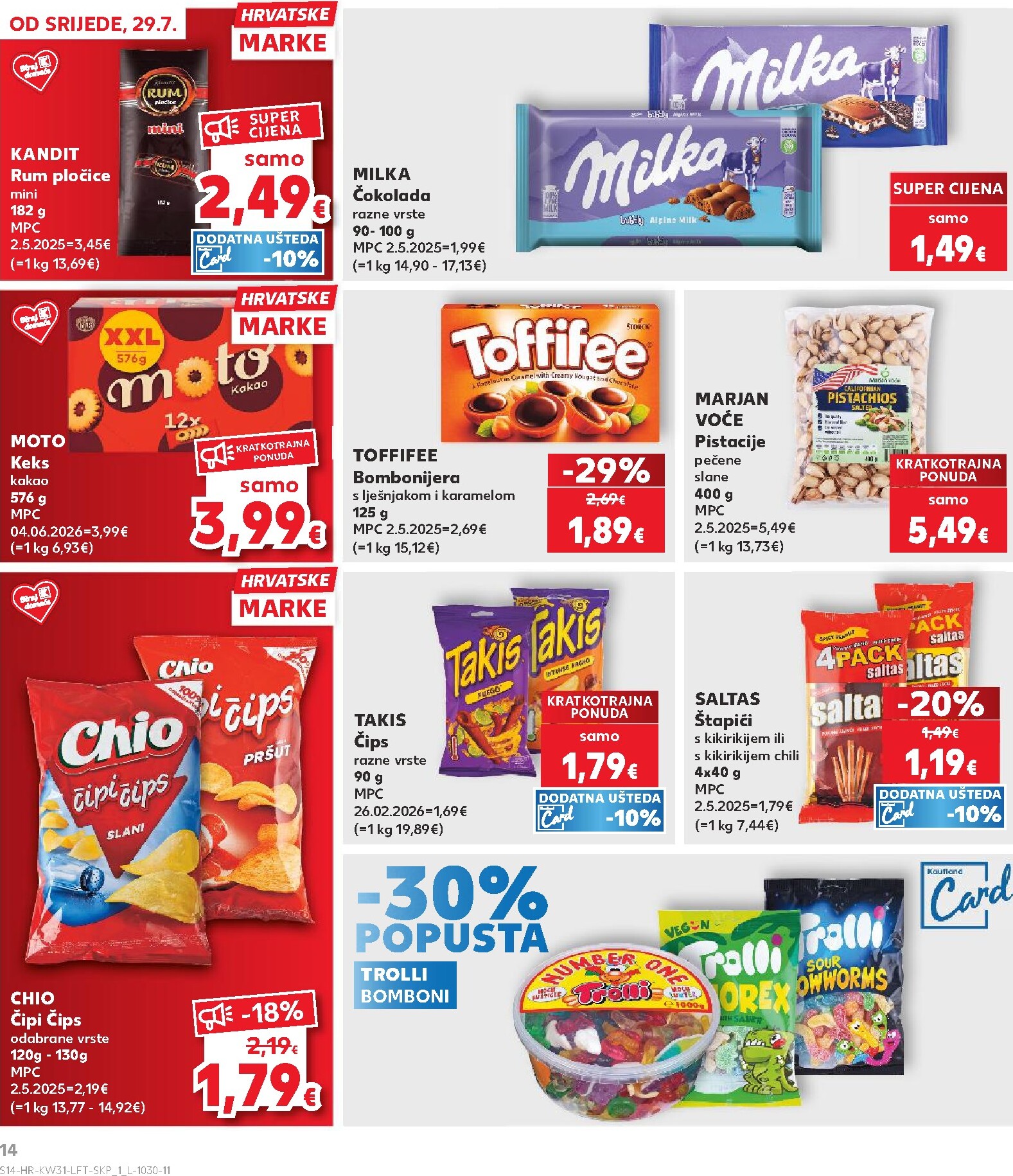 kaufland - Novi Kaufland katalog od srijede, 29.07.2026 do utorka, 04.08.2026 - page: 14