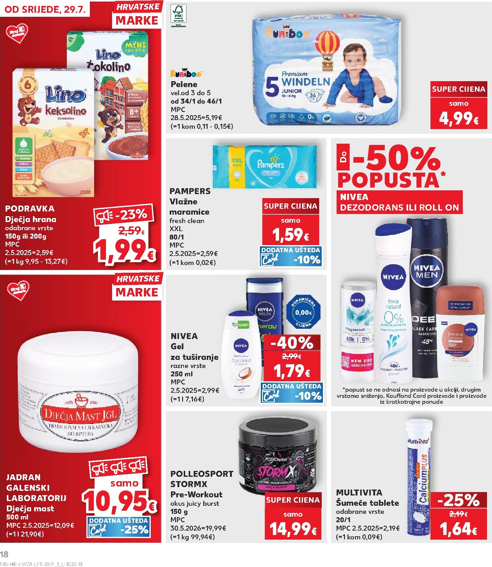 kaufland - Novi Kaufland katalog od srijede, 29.07.2026 do utorka, 04.08.2026 - page: 18