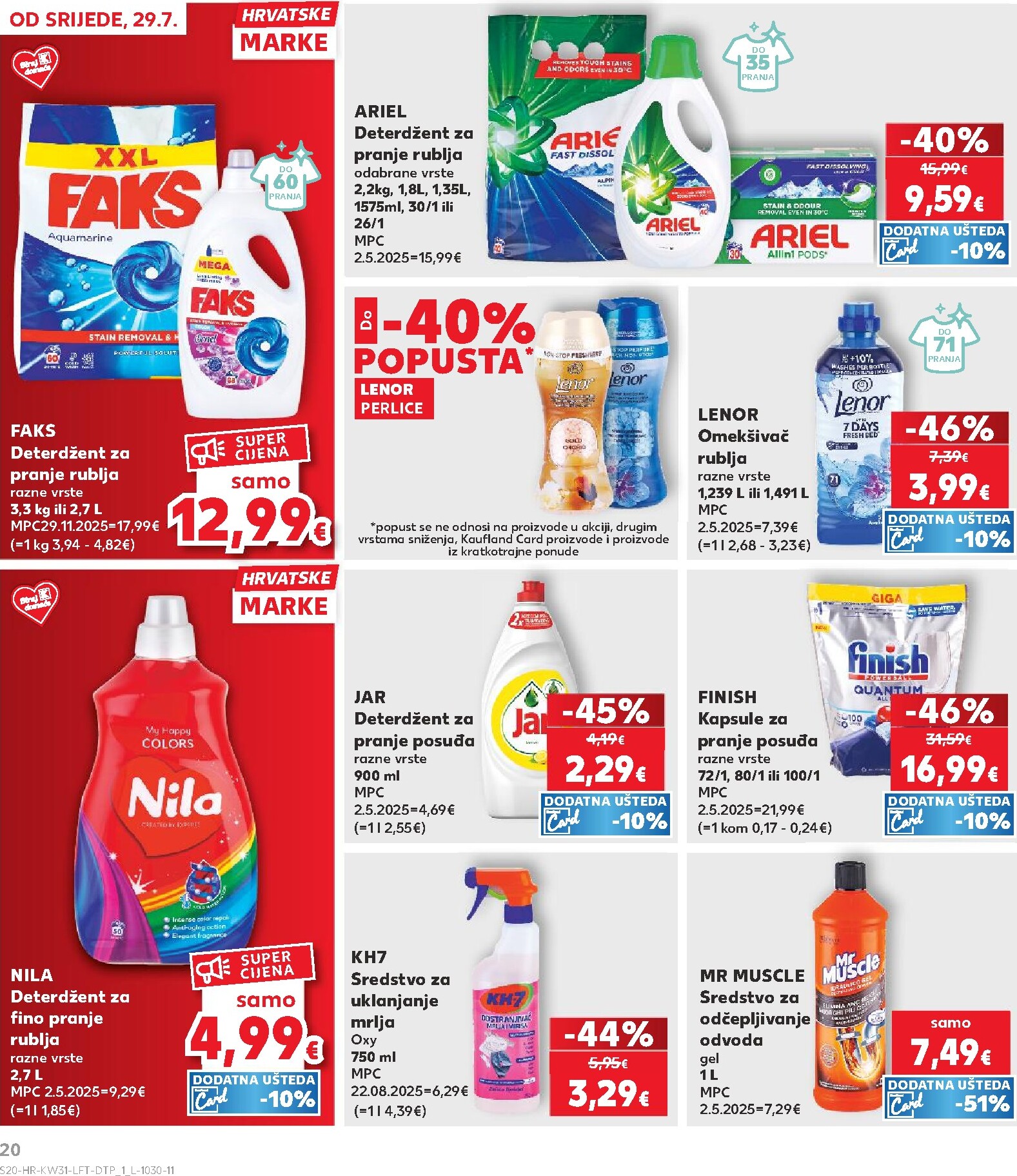 kaufland - Novi Kaufland katalog od srijede, 29.07.2026 do utorka, 04.08.2026 - page: 20