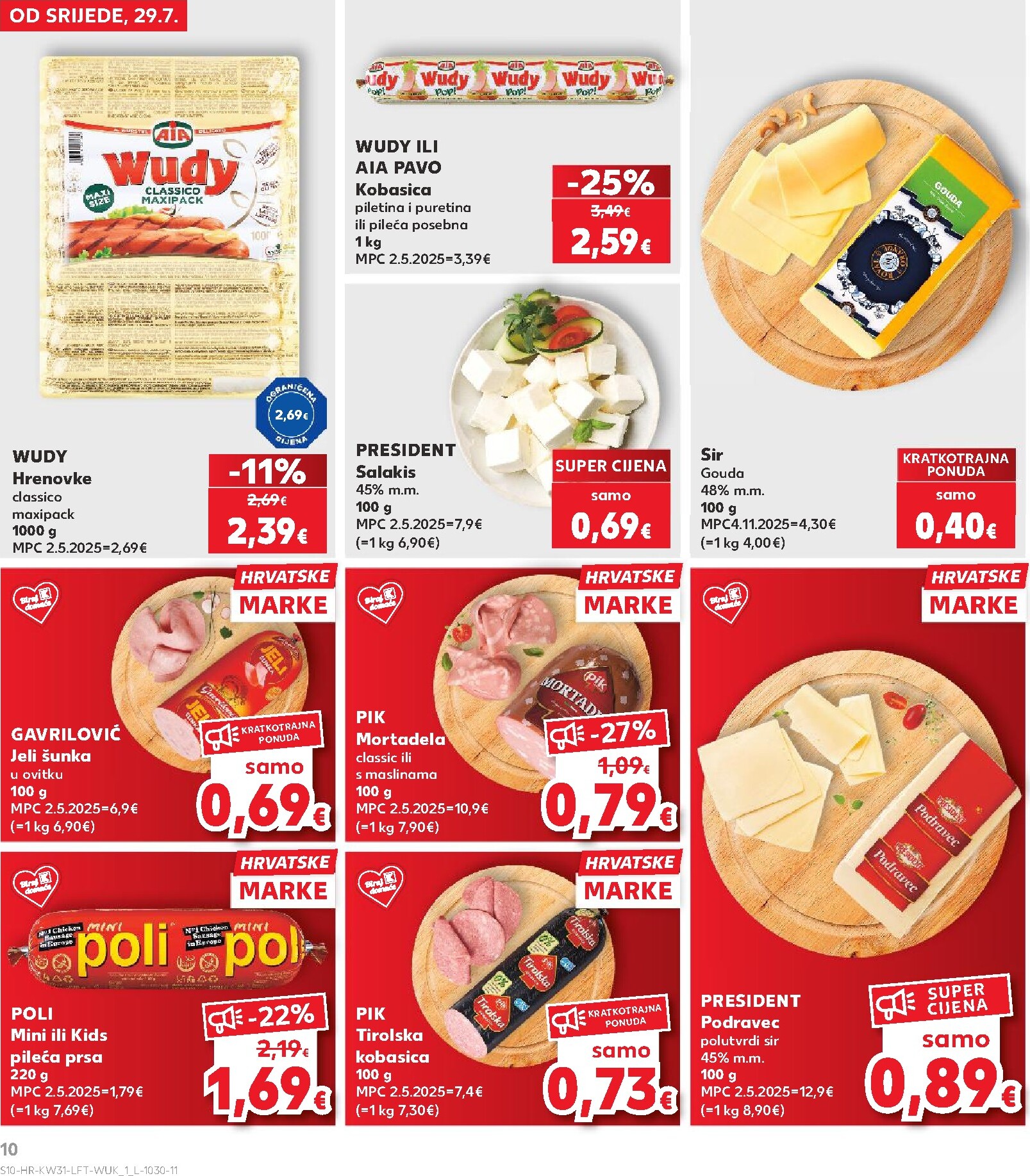 kaufland - Novi Kaufland katalog od srijede, 29.07.2026 do utorka, 04.08.2026 - page: 10