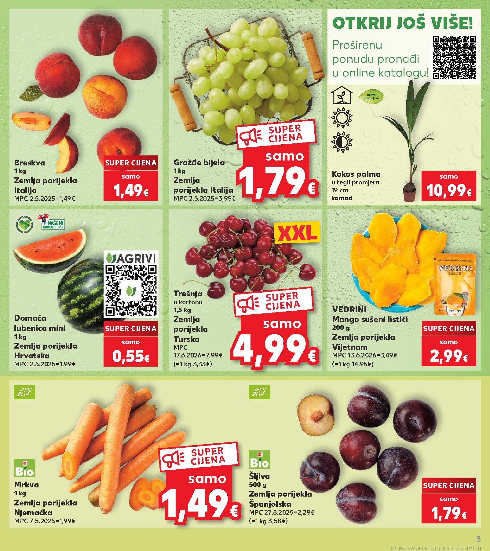 kaufland - Novi Kaufland katalog od srijede, 29.07.2026 do utorka, 04.08.2026 - page: 3