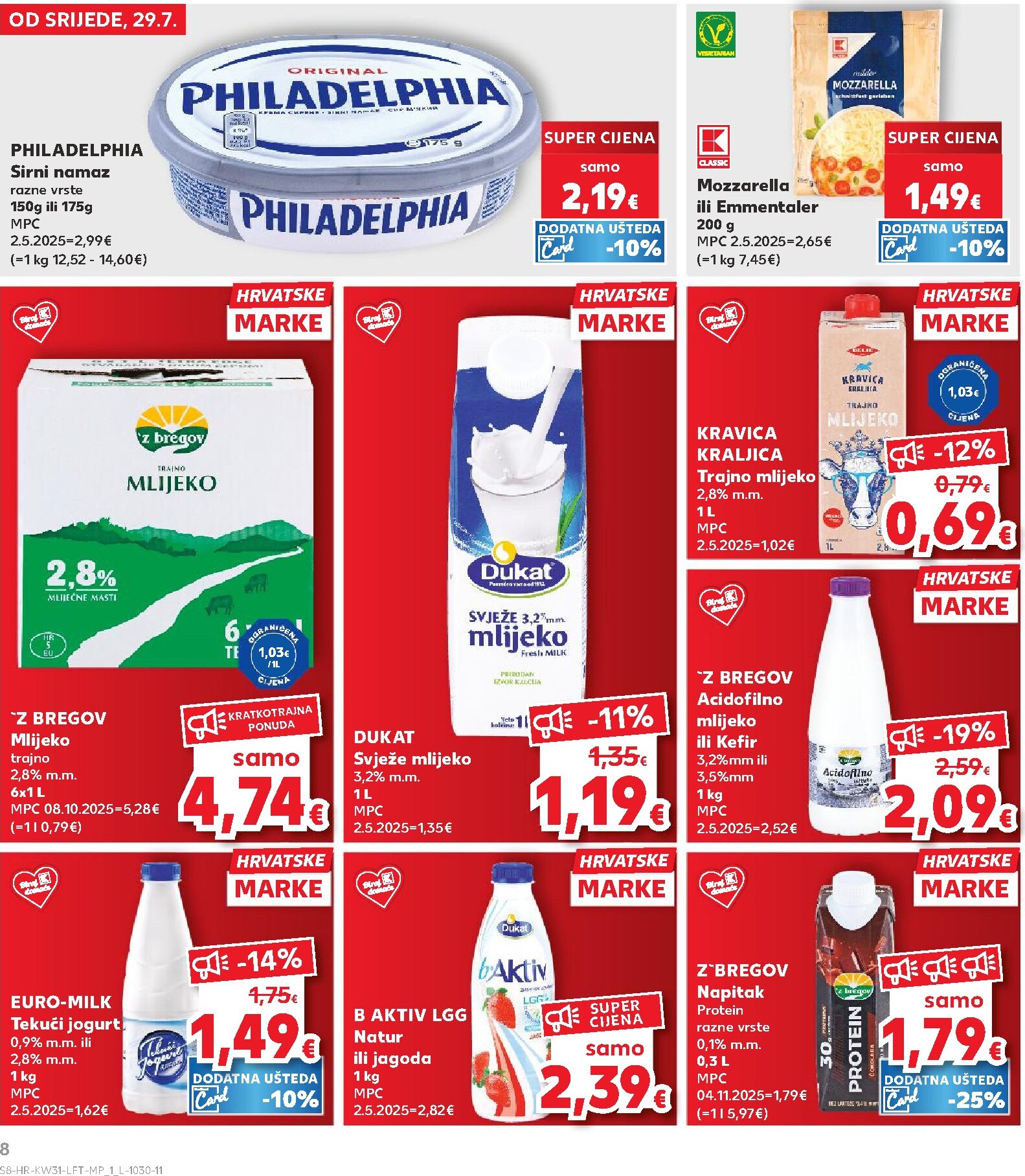 kaufland - Novi Kaufland katalog od srijede, 29.07.2026 do utorka, 04.08.2026 - page: 8