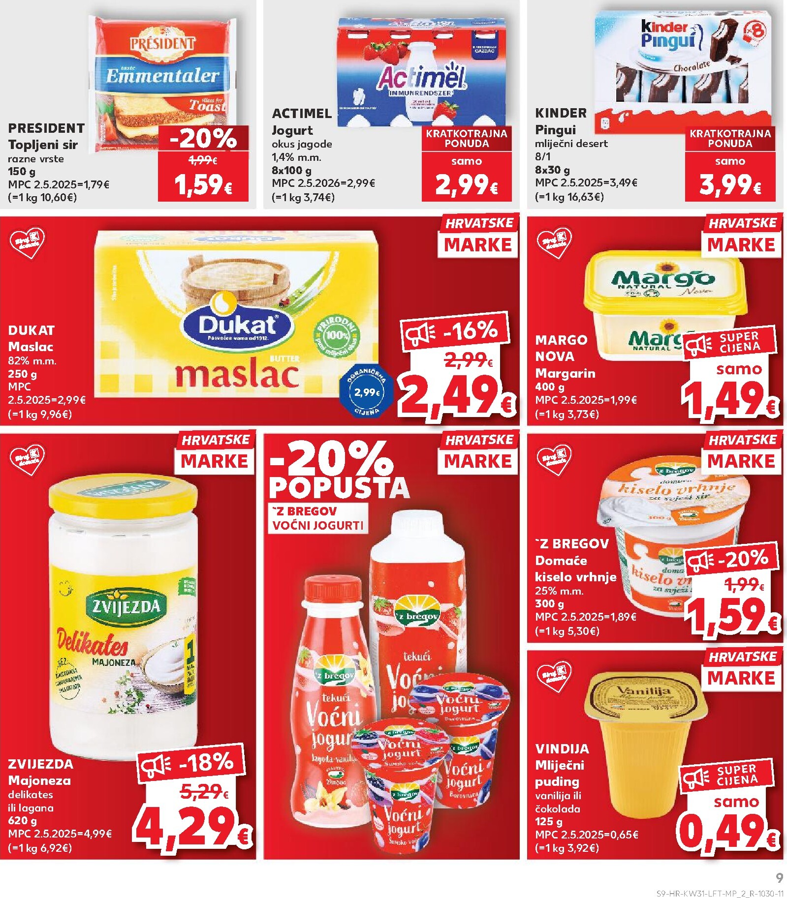 kaufland - Novi Kaufland katalog od srijede, 29.07.2026 do utorka, 04.08.2026 - page: 9