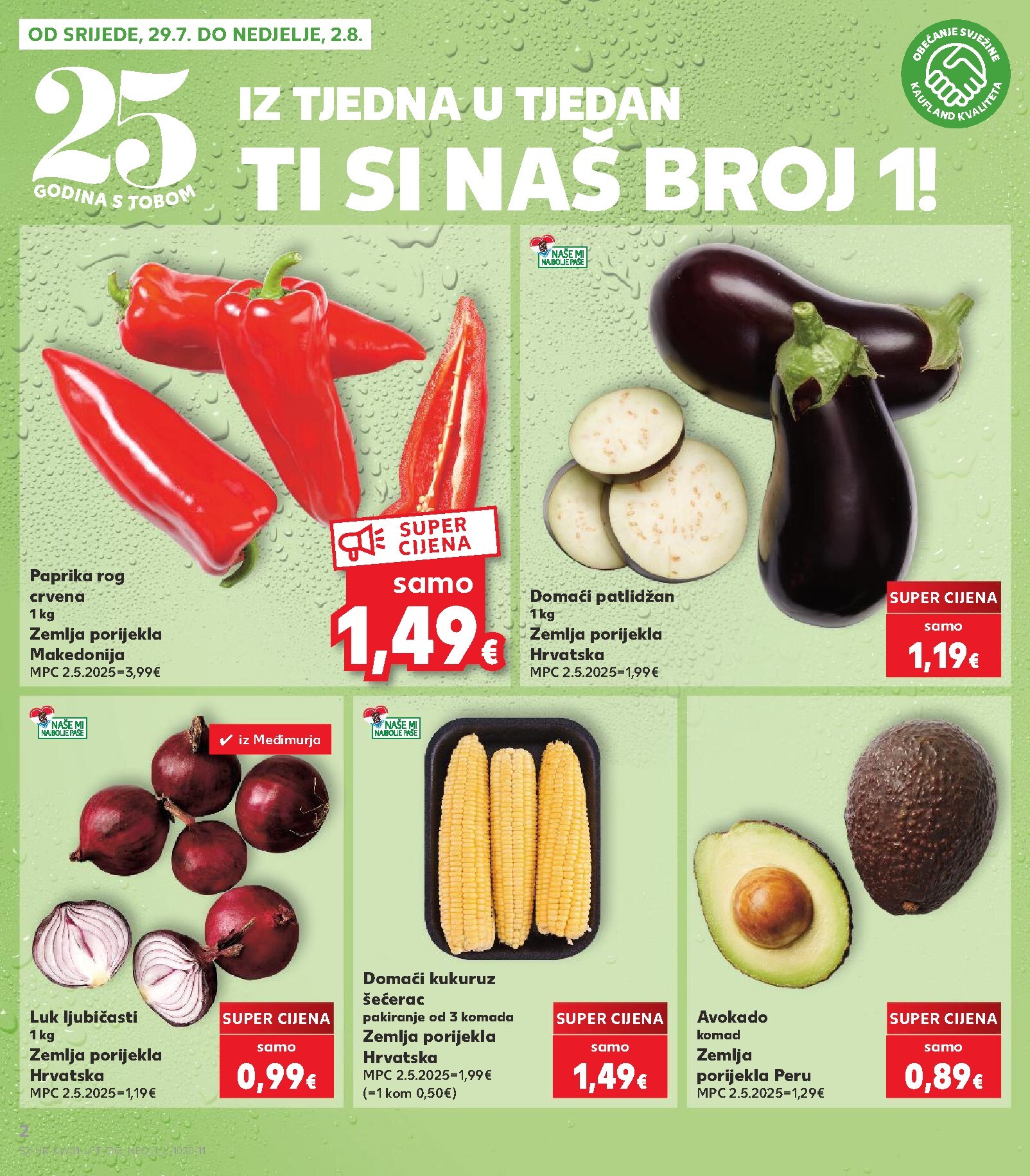 kaufland - Novi Kaufland katalog od srijede, 29.07.2026 do utorka, 04.08.2026 - page: 2