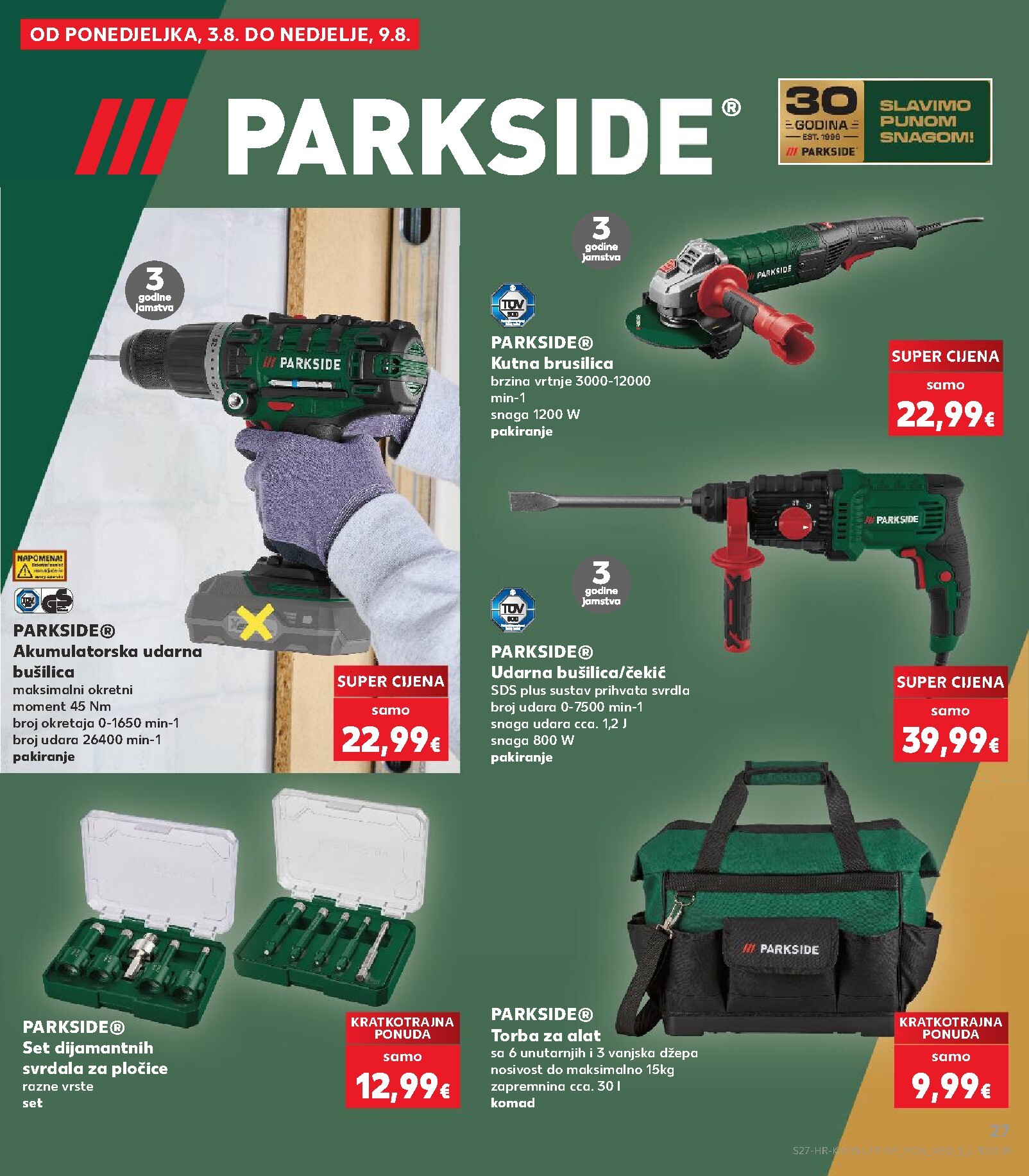 kaufland - Novi Kaufland katalog od srijede, 29.07.2026 do utorka, 04.08.2026 - page: 27