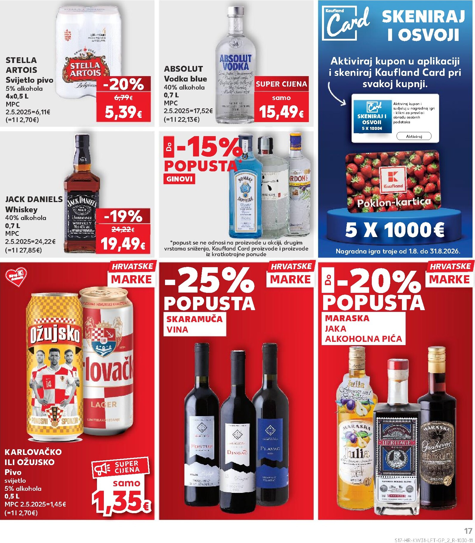 kaufland - Novi Kaufland katalog od srijede, 29.07.2026 do utorka, 04.08.2026 - page: 17