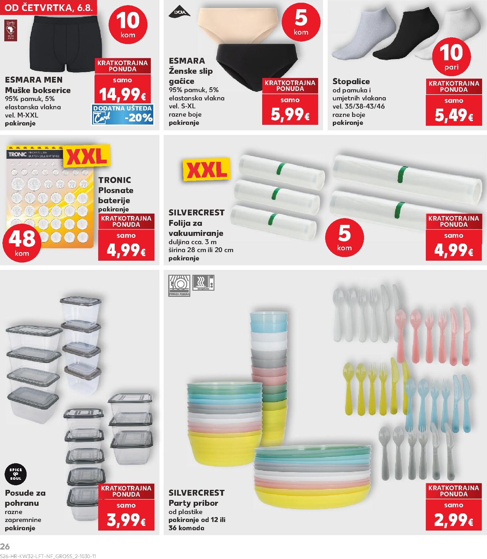 kaufland - Novi Kaufland katalog od četvrtka, 06.08.2026 do utorka, 11.08.2026 - page: 26