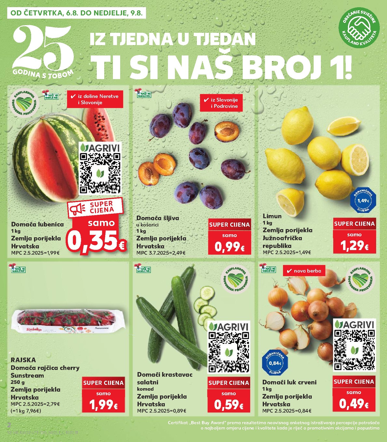 kaufland - Novi Kaufland katalog od četvrtka, 06.08.2026 do utorka, 11.08.2026 - page: 2