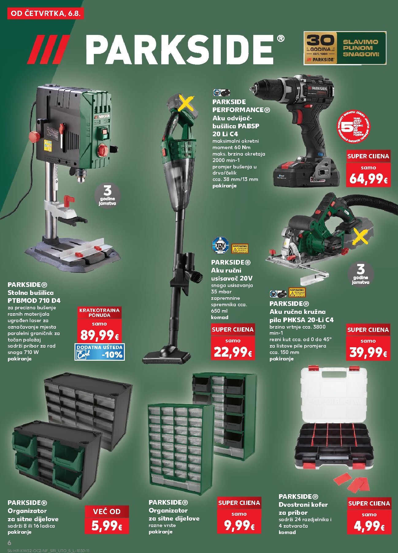 kaufland - Novi Kaufland - Neprehrambenih proizvoda katalog od četvrtka, 06.08.2026 do utorka, 11.08.2026 - page: 6