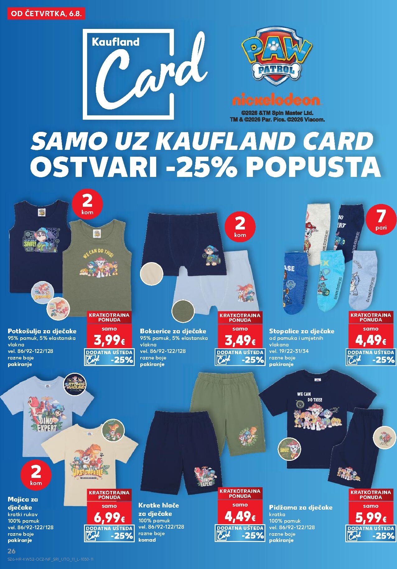 kaufland - Novi Kaufland - Neprehrambenih proizvoda katalog od četvrtka, 06.08.2026 do utorka, 11.08.2026 - page: 26