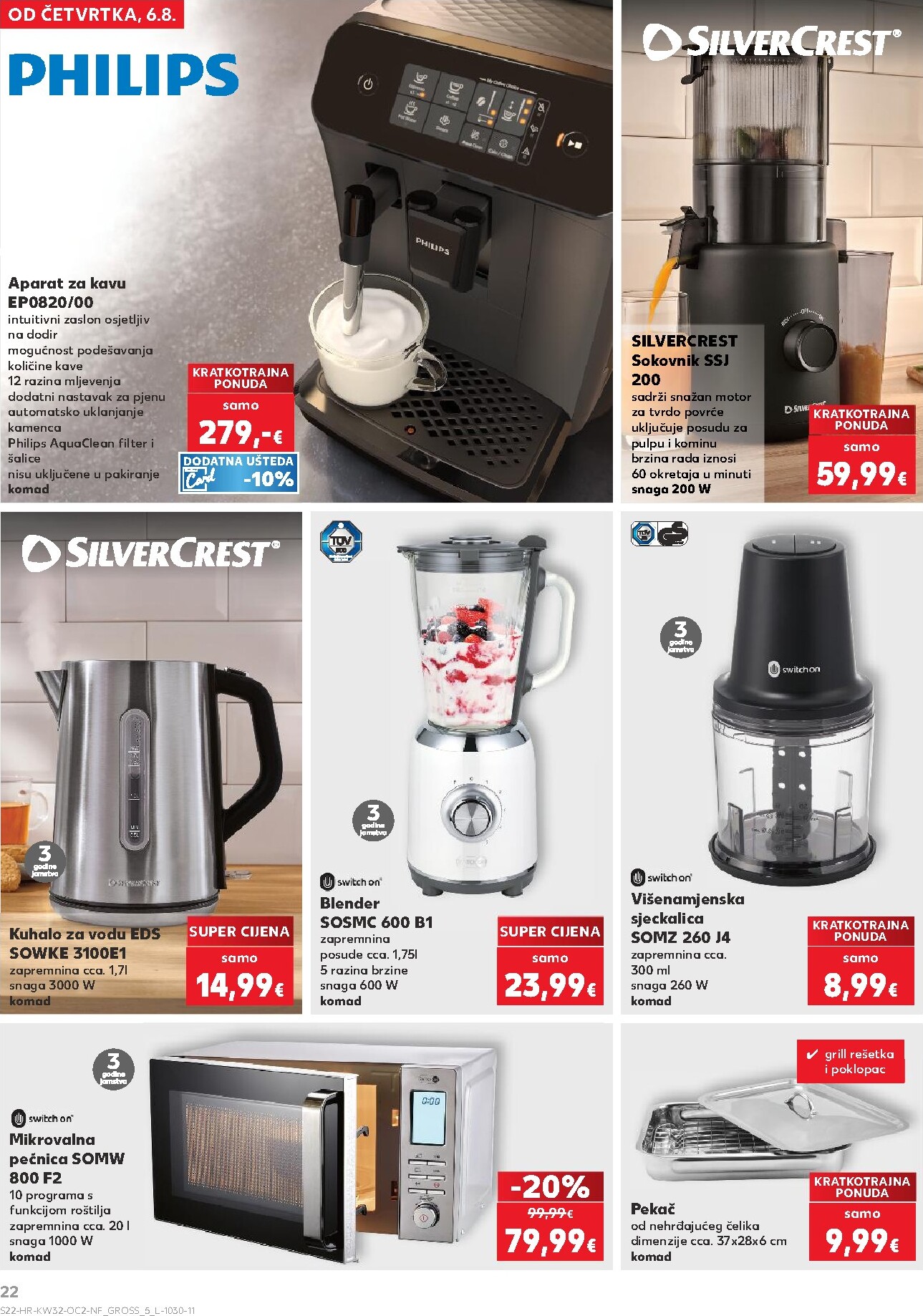 kaufland - Novi Kaufland - Neprehrambenih proizvoda katalog od četvrtka, 06.08.2026 do utorka, 11.08.2026 - page: 22