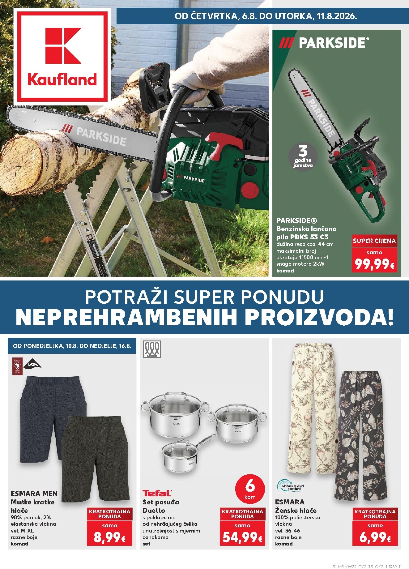 kaufland - Novi Kaufland - Neprehrambenih proizvoda katalog od četvrtka, 06.08.2026 do utorka, 11.08.2026
