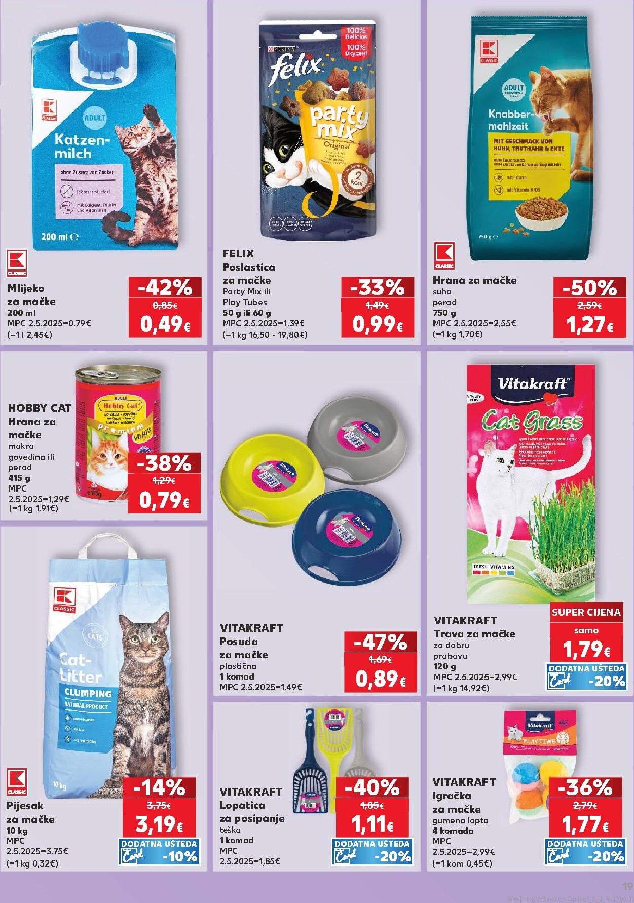 kaufland - Novi Kaufland - Iste cijene na kopnu i moru katalog od četvrtka, 06.08.2026 do utorka, 11.08.2026 - page: 19