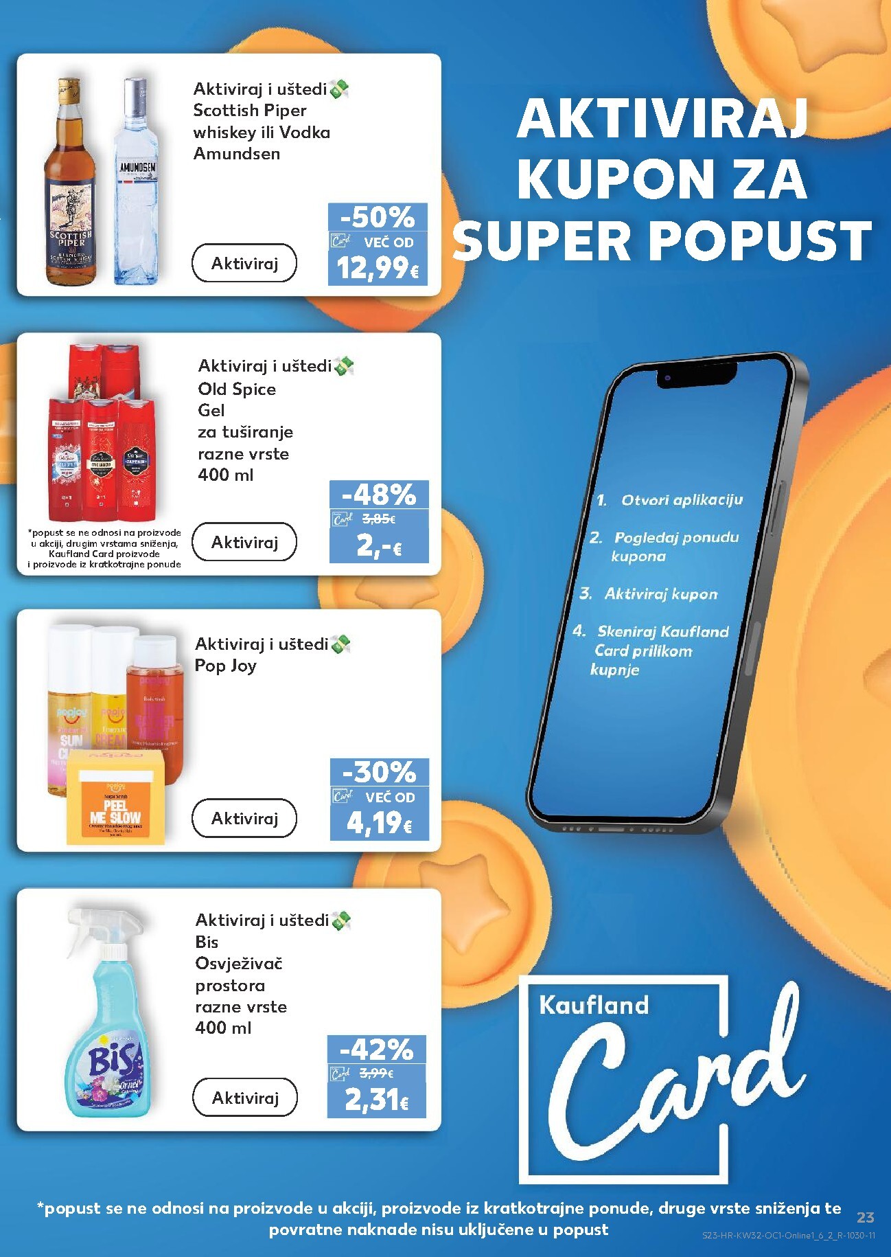 kaufland - Novi Kaufland - Iste cijene na kopnu i moru katalog od četvrtka, 06.08.2026 do utorka, 11.08.2026 - page: 23
