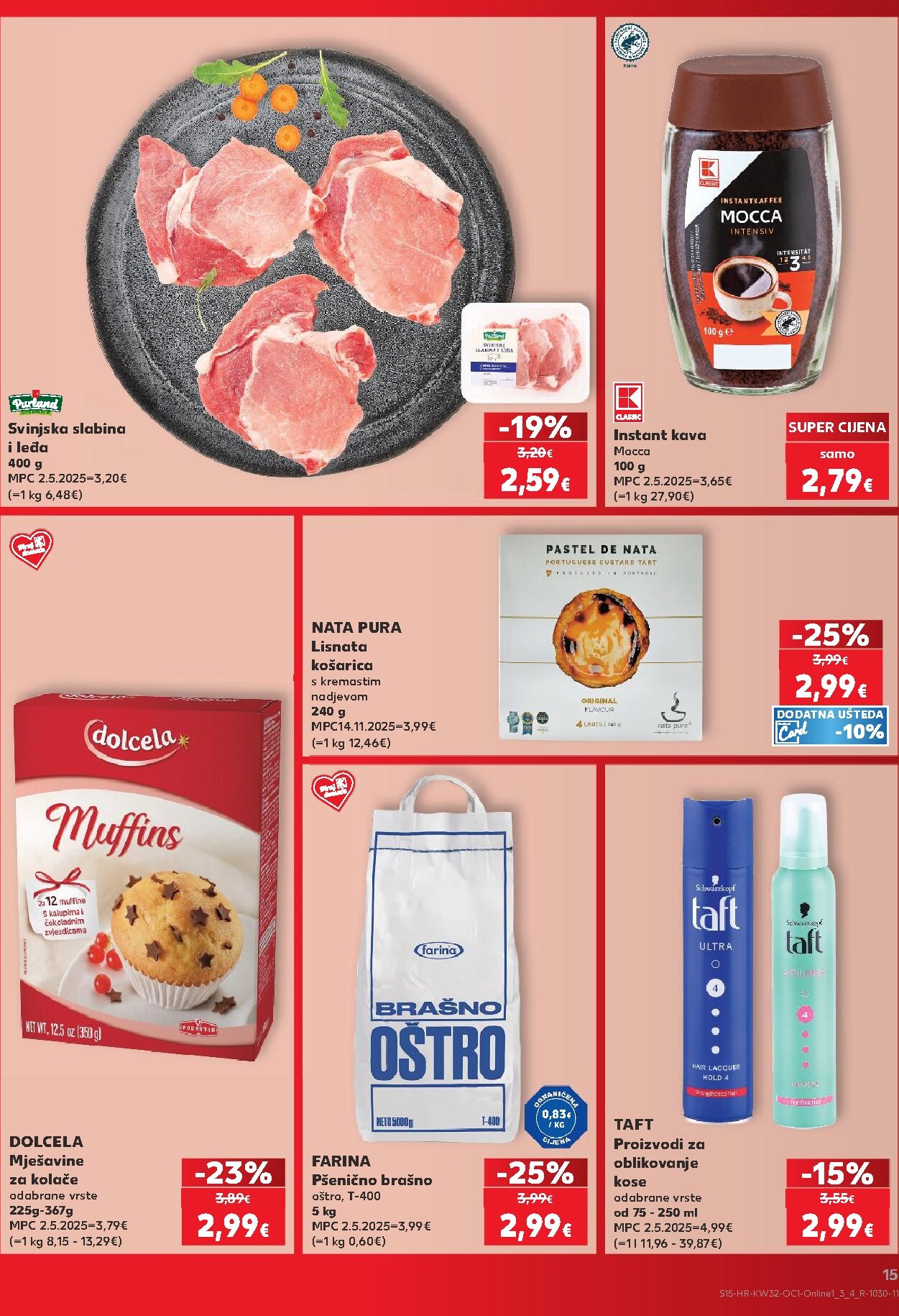 kaufland - Novi Kaufland - Iste cijene na kopnu i moru katalog od četvrtka, 06.08.2026 do utorka, 11.08.2026 - page: 15