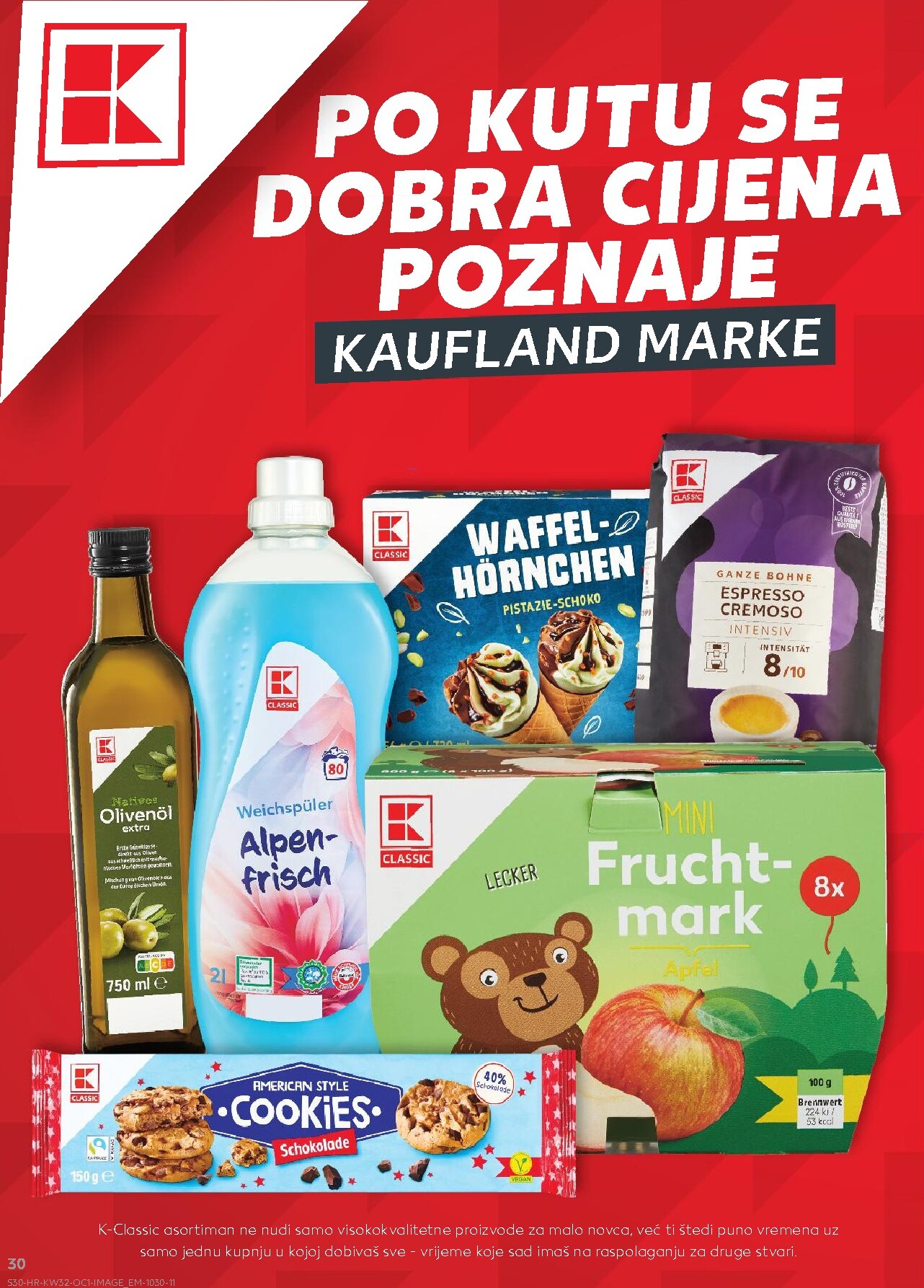 kaufland - Novi Kaufland - Iste cijene na kopnu i moru katalog od četvrtka, 06.08.2026 do utorka, 11.08.2026 - page: 30