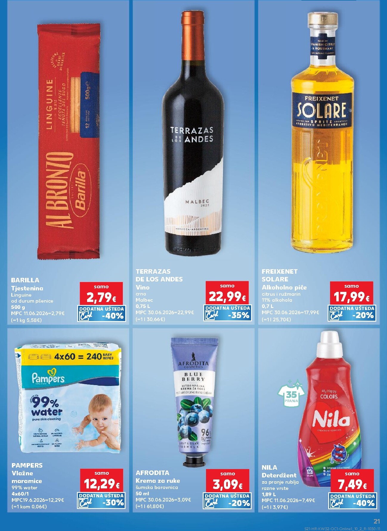 kaufland - Novi Kaufland - Iste cijene na kopnu i moru katalog od četvrtka, 06.08.2026 do utorka, 11.08.2026 - page: 21