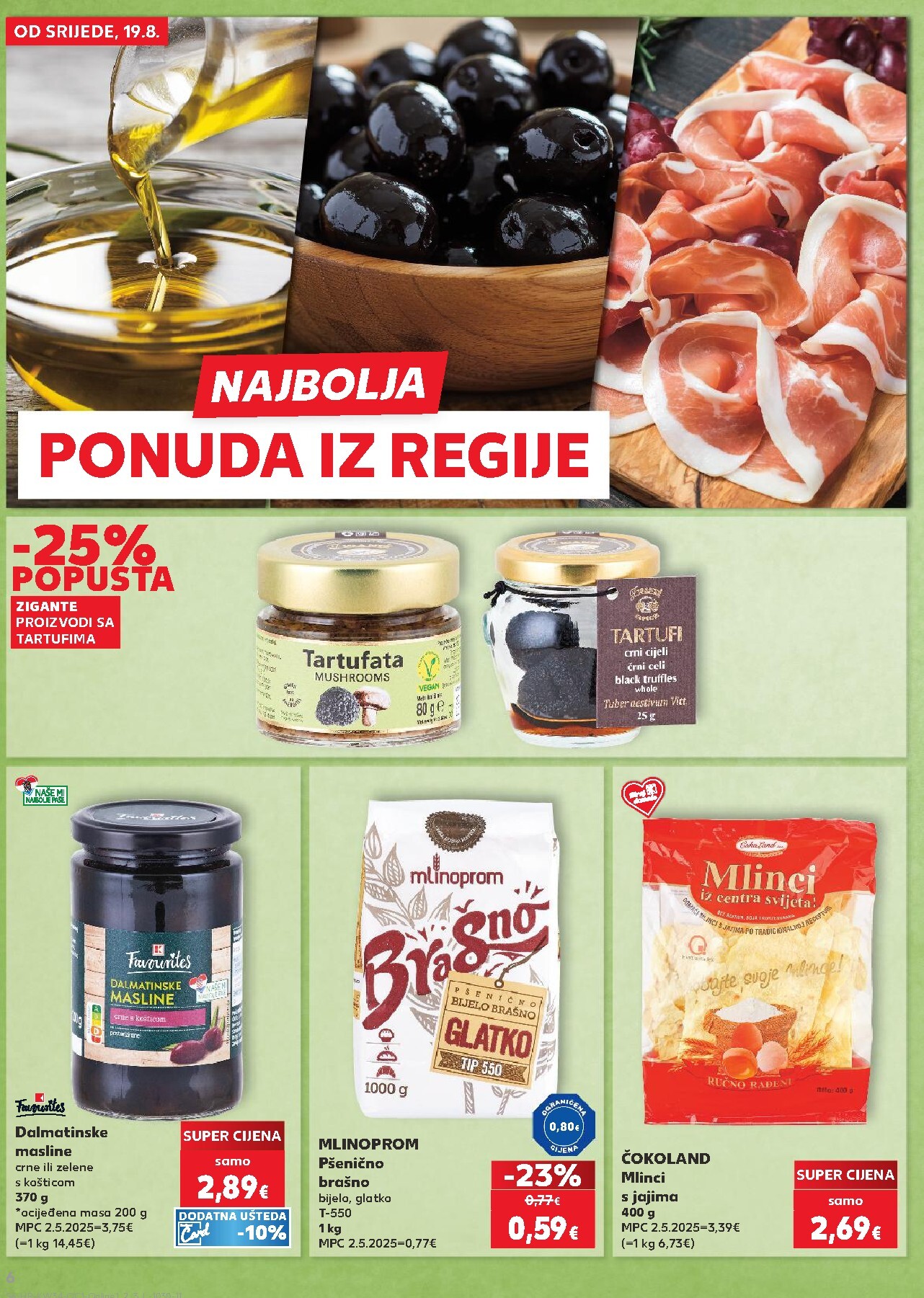 kaufland - Novi Kaufland - Iste cijene na kopnu i moru katalog od srijede, 19.08.2026 do utorka, 25.08.2026 - page: 6