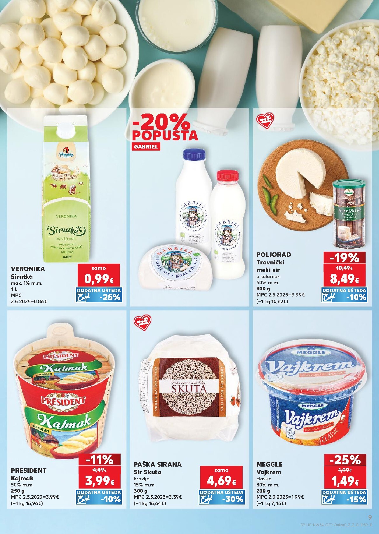 kaufland - Novi Kaufland - Iste cijene na kopnu i moru katalog od srijede, 19.08.2026 do utorka, 25.08.2026 - page: 9