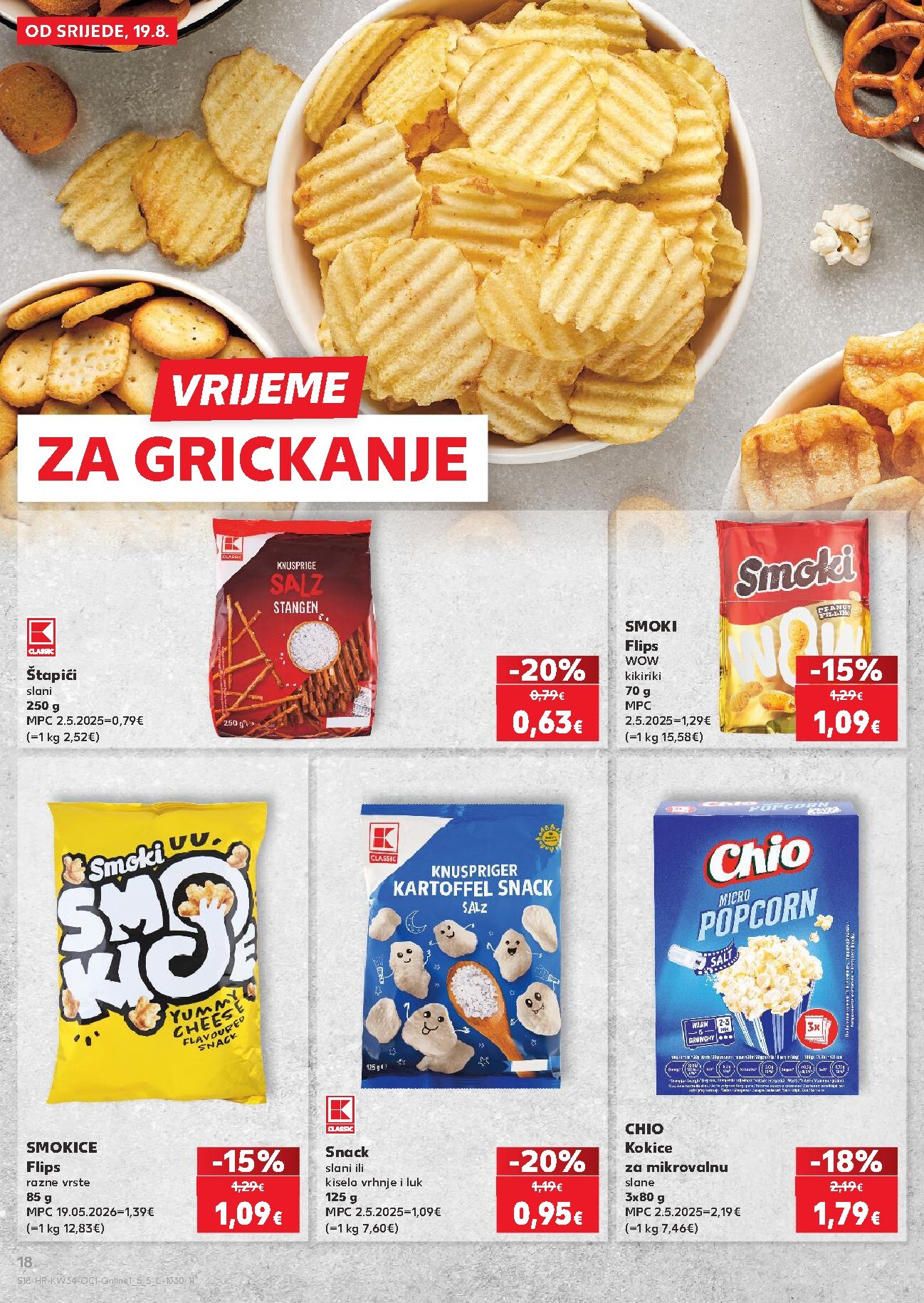kaufland - Novi Kaufland - Iste cijene na kopnu i moru katalog od srijede, 19.08.2026 do utorka, 25.08.2026 - page: 18