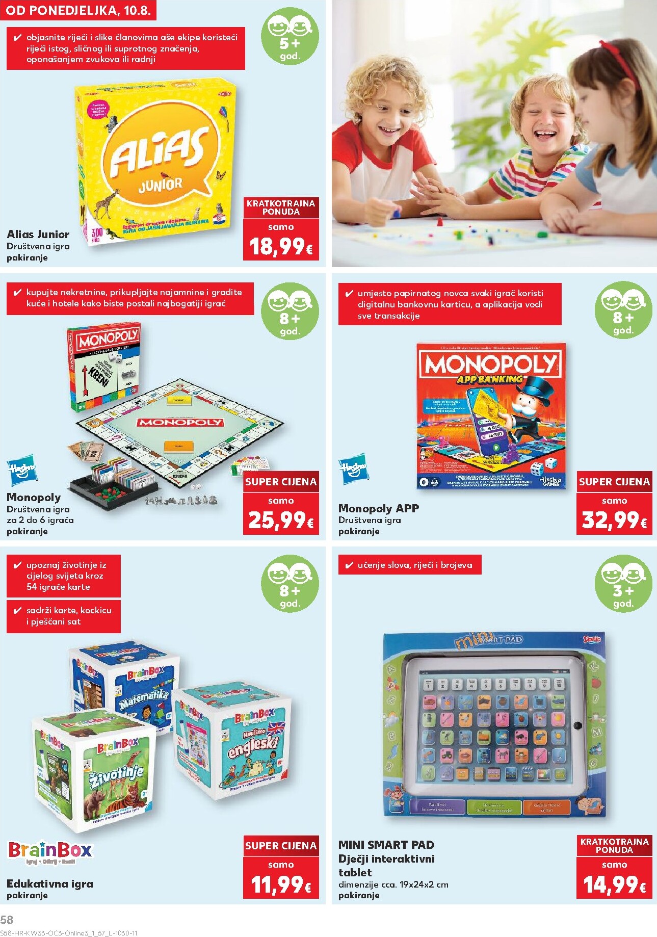kaufland - Aktualni katalog Kaufland - Počinje škola od ponedjeljka, 10.08.2026 do nedjelje, 13.09.2026 - page: 58