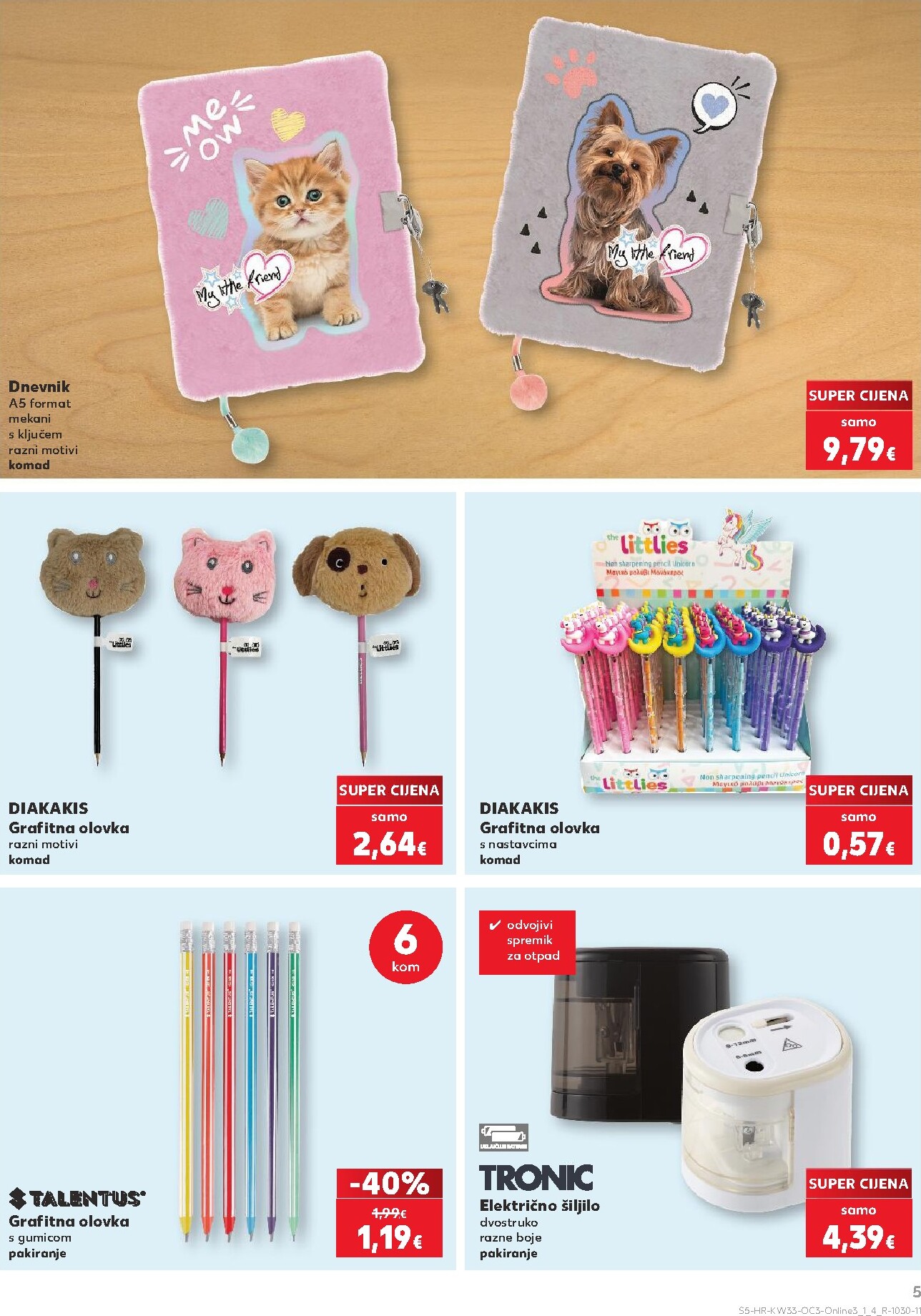 kaufland - Aktualni katalog Kaufland - Počinje škola od ponedjeljka, 10.08.2026 do nedjelje, 13.09.2026 - page: 5