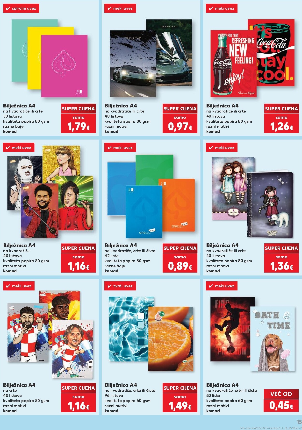 kaufland - Aktualni katalog Kaufland - Počinje škola od ponedjeljka, 10.08.2026 do nedjelje, 13.09.2026 - page: 15