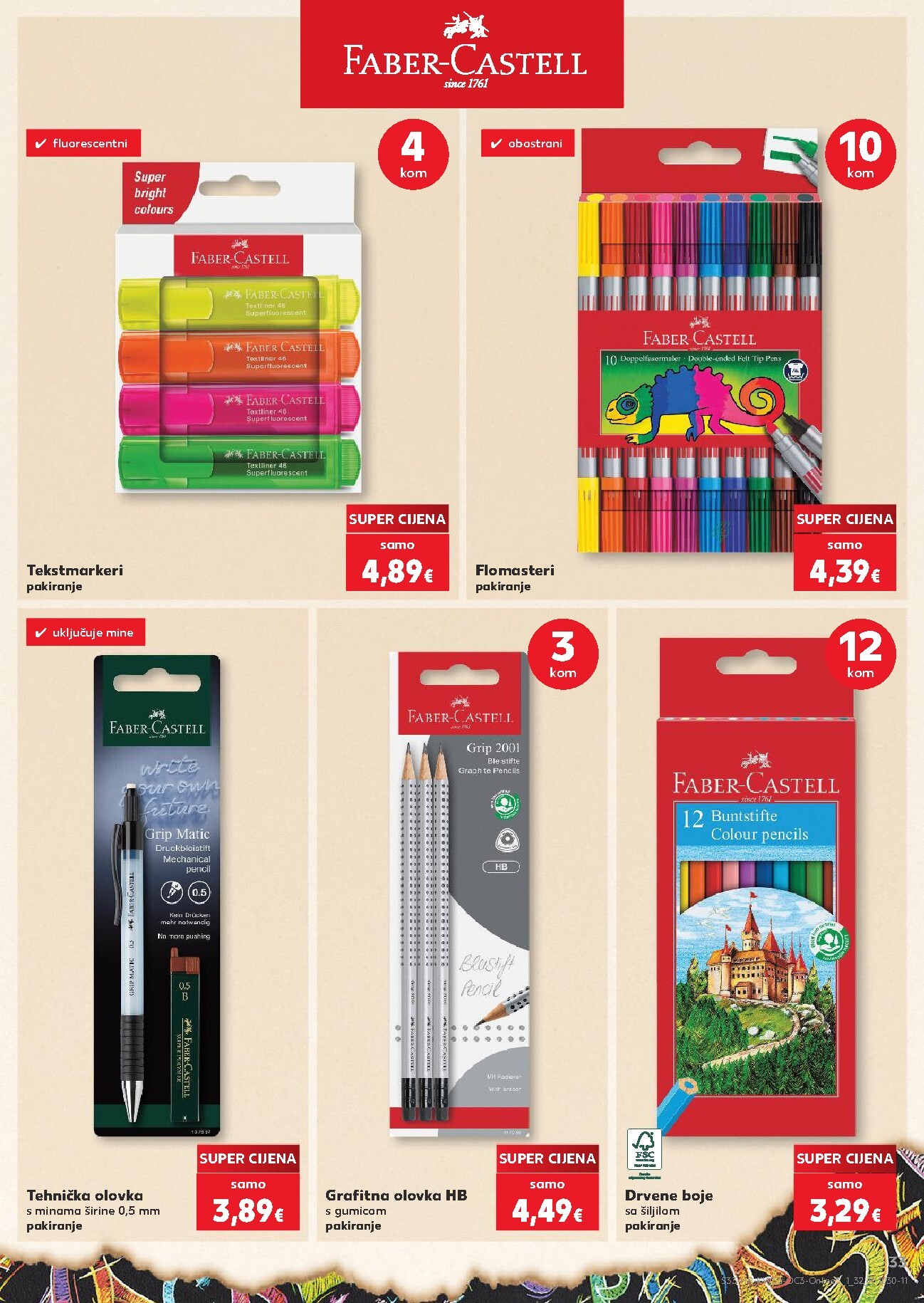 kaufland - Aktualni katalog Kaufland - Počinje škola od ponedjeljka, 10.08.2026 do nedjelje, 13.09.2026 - page: 33