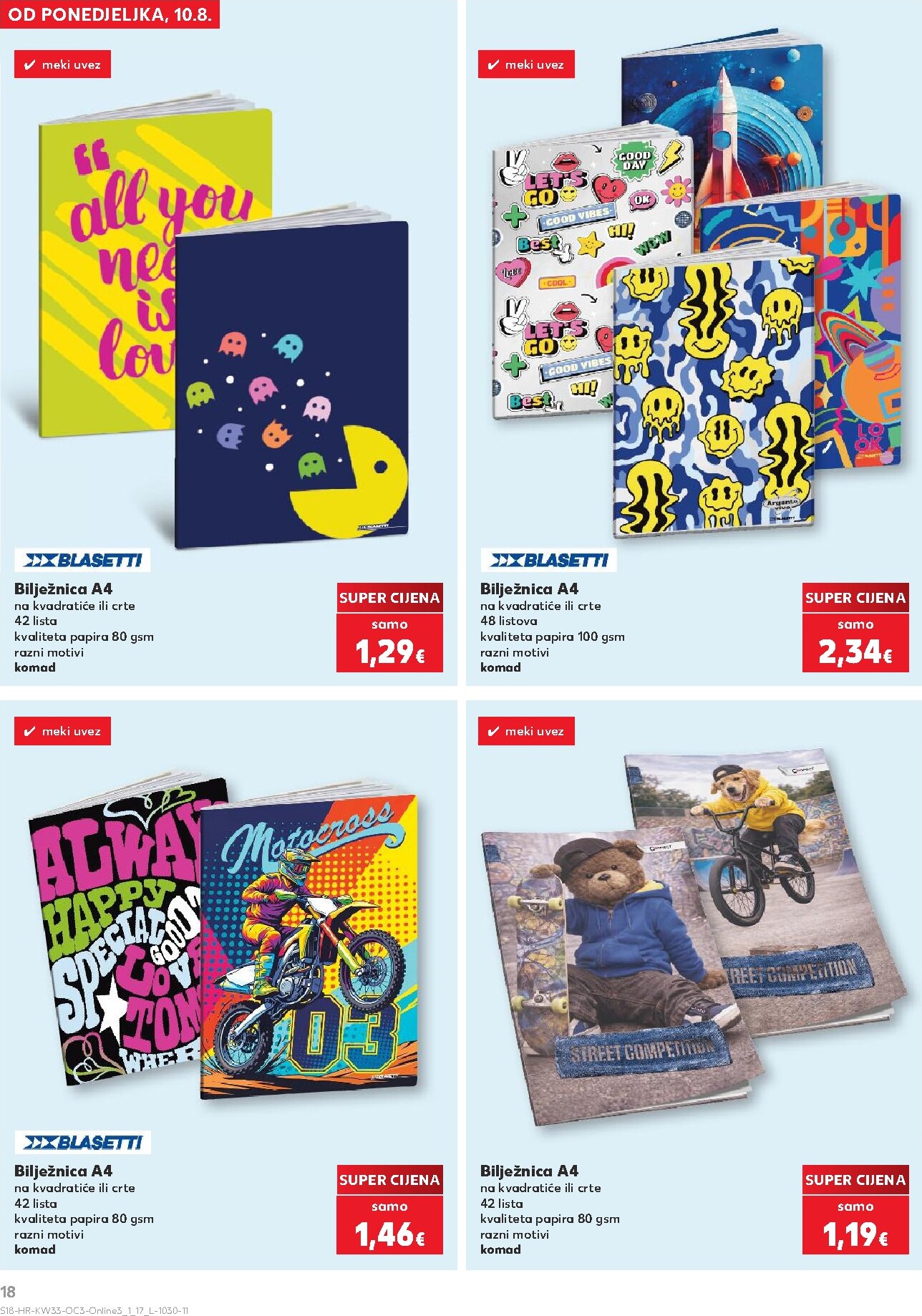 kaufland - Aktualni katalog Kaufland - Počinje škola od ponedjeljka, 10.08.2026 do nedjelje, 13.09.2026 - page: 18