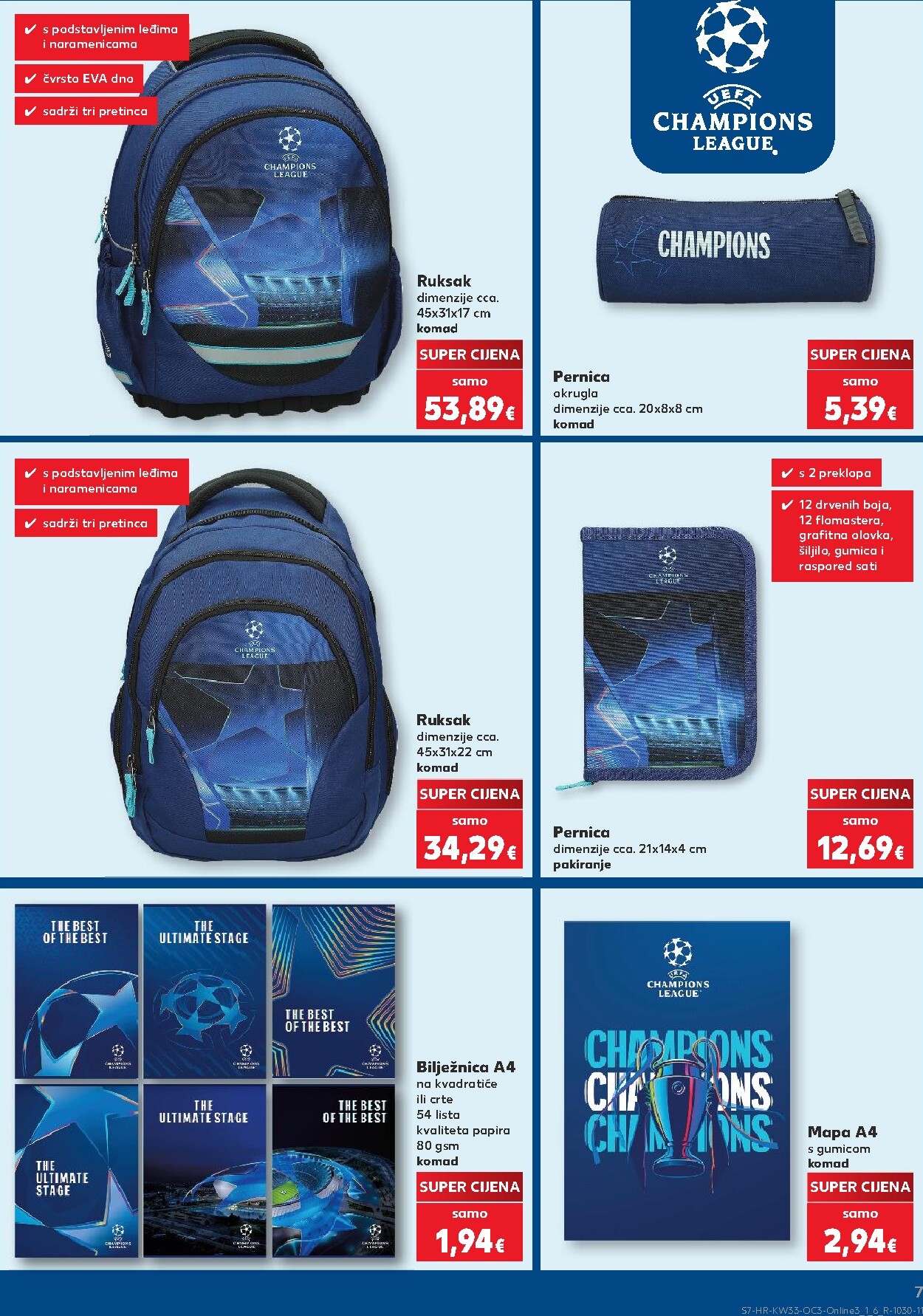 kaufland - Aktualni katalog Kaufland - Počinje škola od ponedjeljka, 10.08.2026 do nedjelje, 13.09.2026 - page: 7