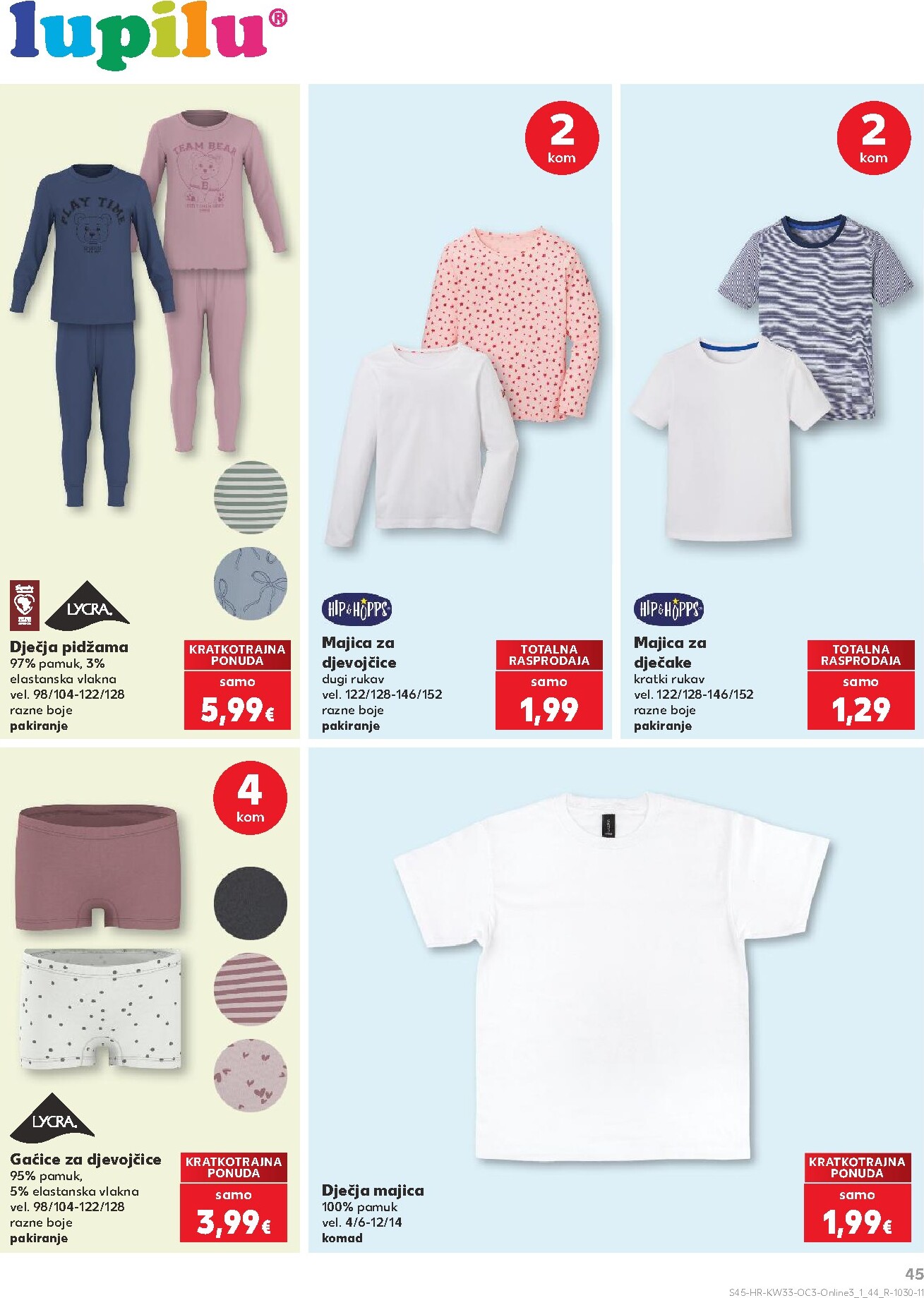 kaufland - Aktualni katalog Kaufland - Počinje škola od ponedjeljka, 10.08.2026 do nedjelje, 13.09.2026 - page: 45