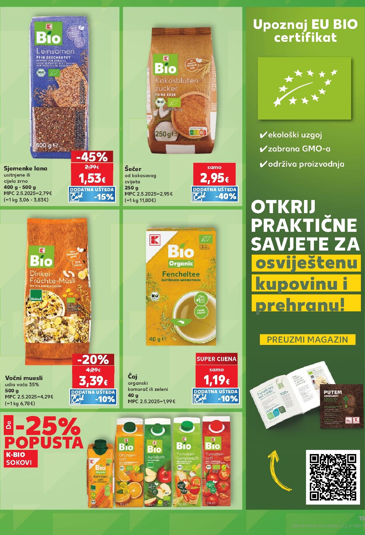 kaufland - Novi Kaufland - Ti si naš broj 1 katalog od srijede, 02.09.2026 do utorka, 08.09.2026 - page: 15