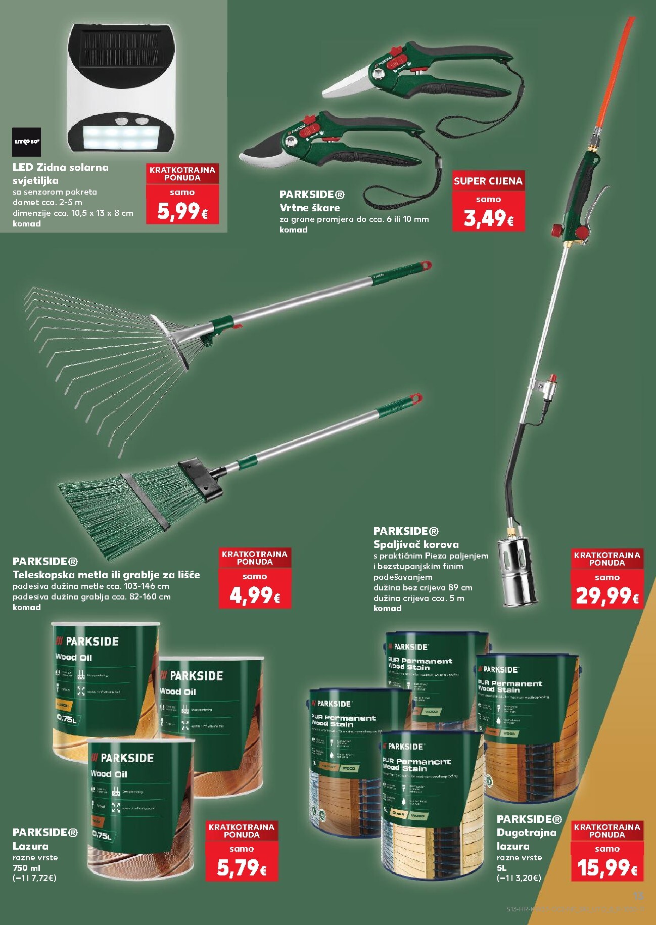 kaufland - Novi Kaufland - Neprehrambenih proizvoda katalog od srijede, 09.09.2026 do utorka, 15.09.2026 - page: 13