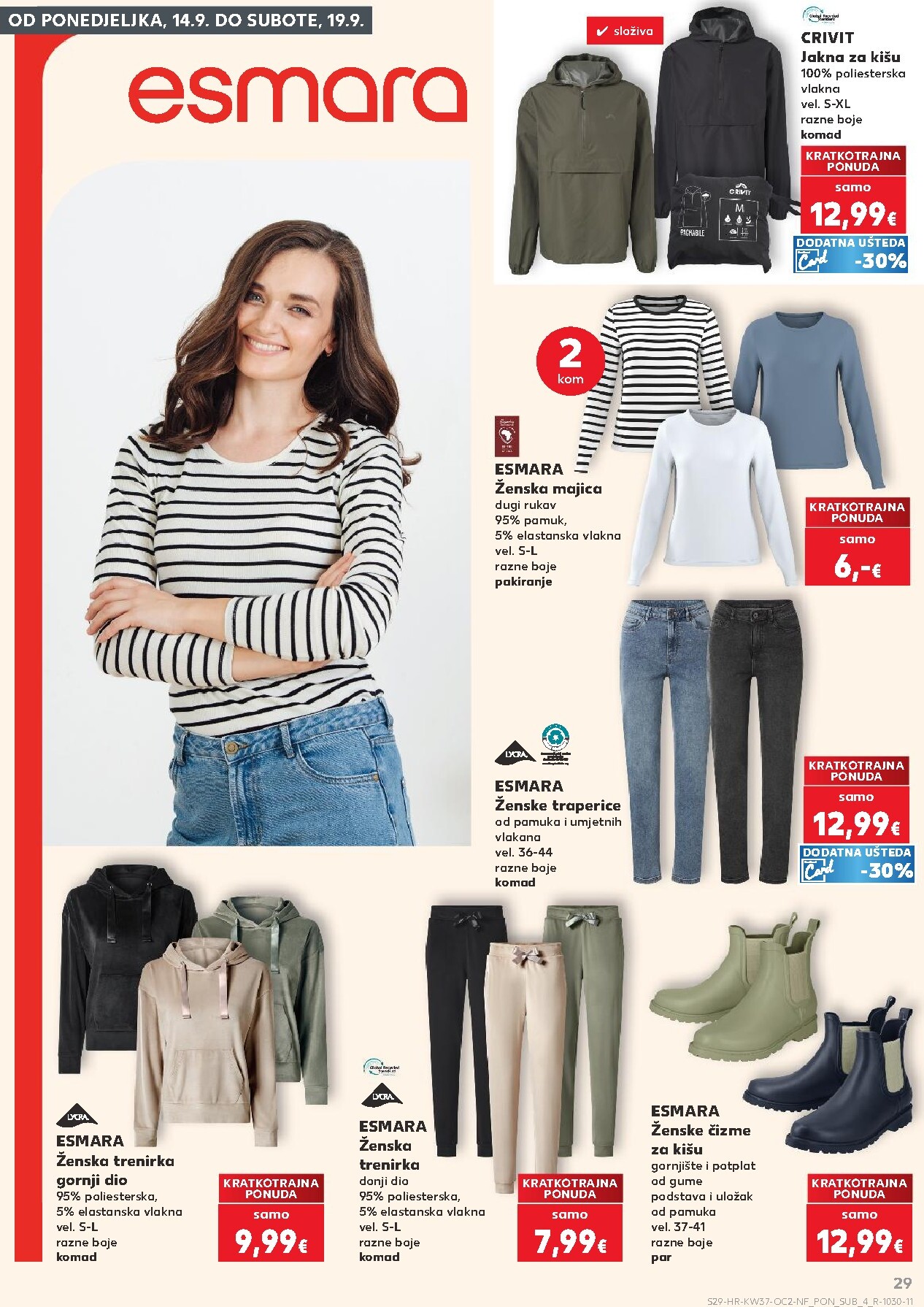 kaufland - Novi Kaufland - Neprehrambenih proizvoda katalog od srijede, 09.09.2026 do utorka, 15.09.2026 - page: 29