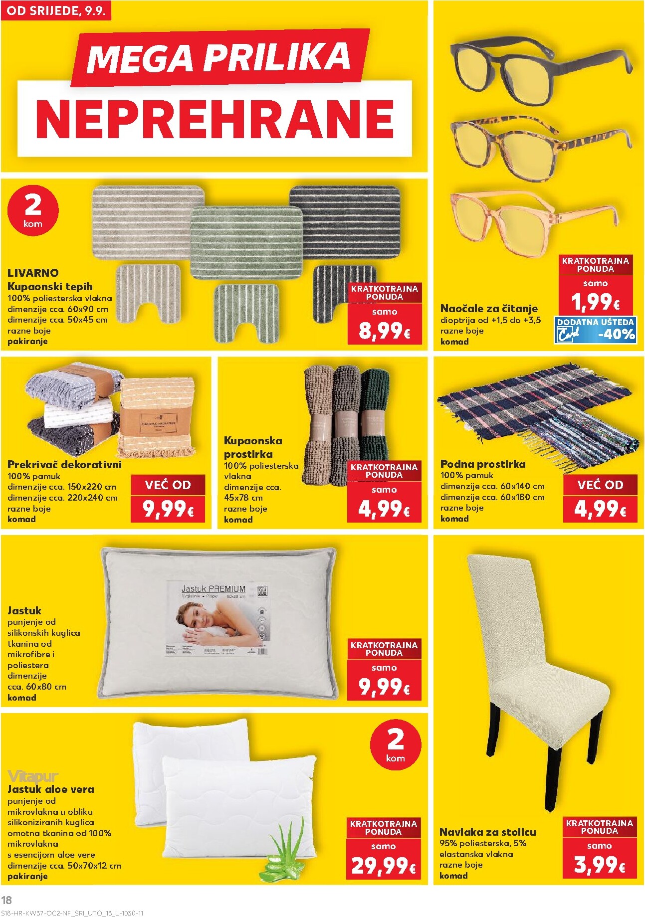 kaufland - Novi Kaufland - Neprehrambenih proizvoda katalog od srijede, 09.09.2026 do utorka, 15.09.2026 - page: 18