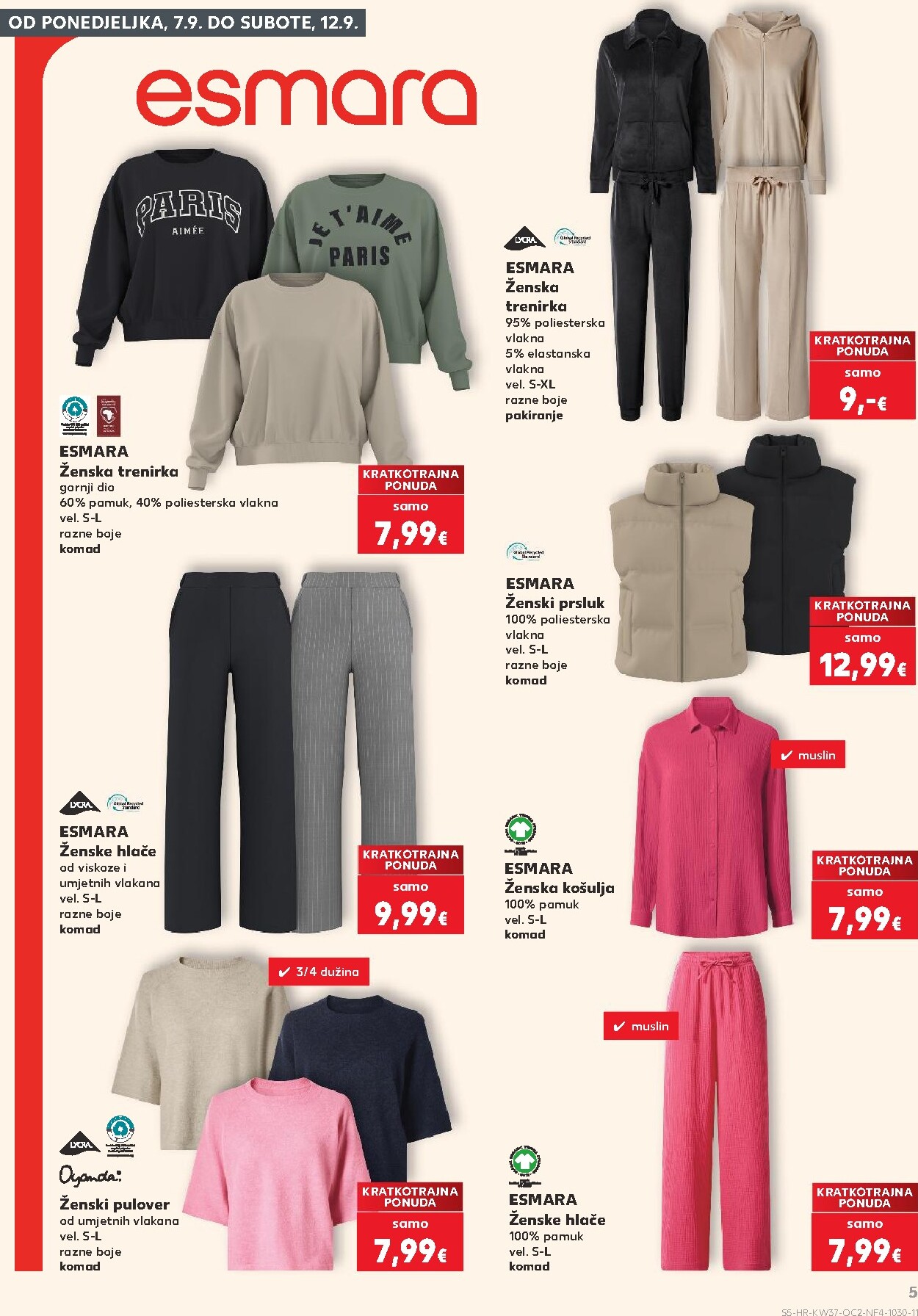 kaufland - Novi Kaufland - Neprehrambenih proizvoda katalog od srijede, 09.09.2026 do utorka, 15.09.2026 - page: 5