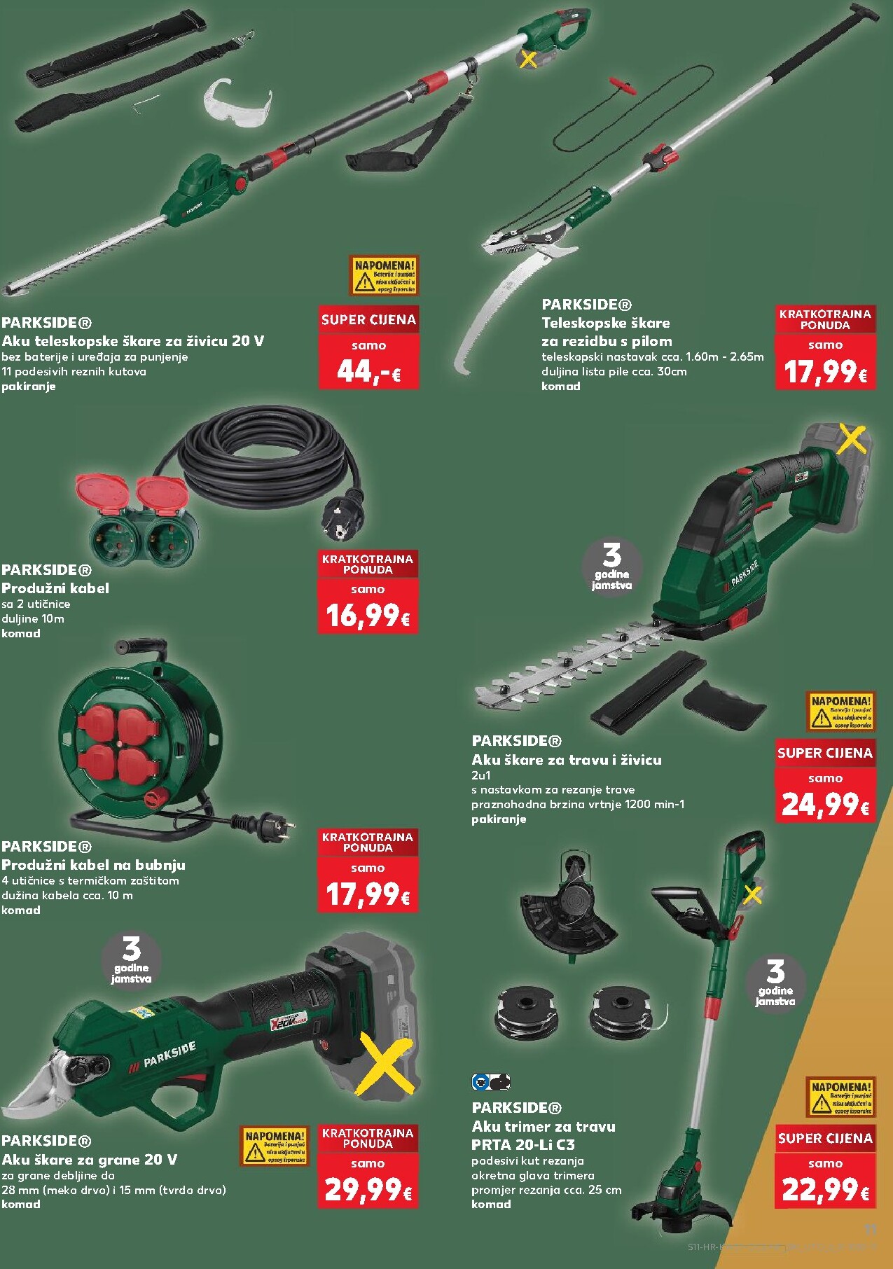 kaufland - Novi Kaufland - Neprehrambenih proizvoda katalog od srijede, 09.09.2026 do utorka, 15.09.2026 - page: 11
