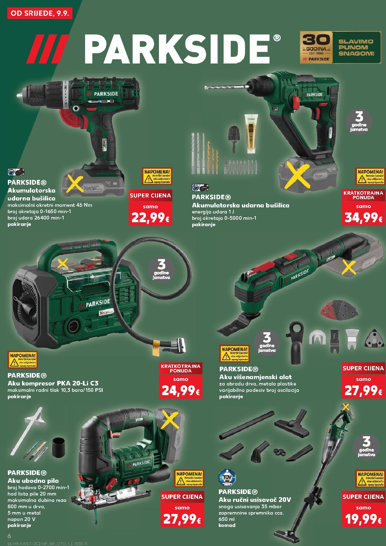 kaufland - Novi Kaufland - Neprehrambenih proizvoda katalog od srijede, 09.09.2026 do utorka, 15.09.2026 - page: 6