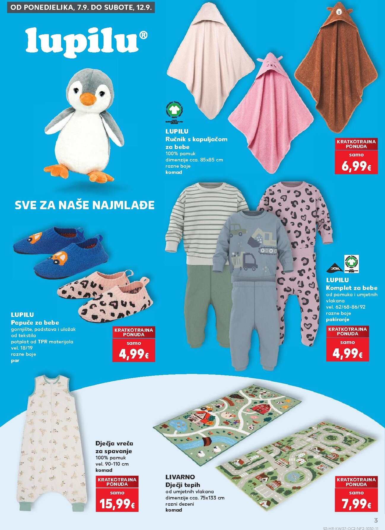 kaufland - Novi Kaufland - Neprehrambenih proizvoda katalog od srijede, 09.09.2026 do utorka, 15.09.2026 - page: 3